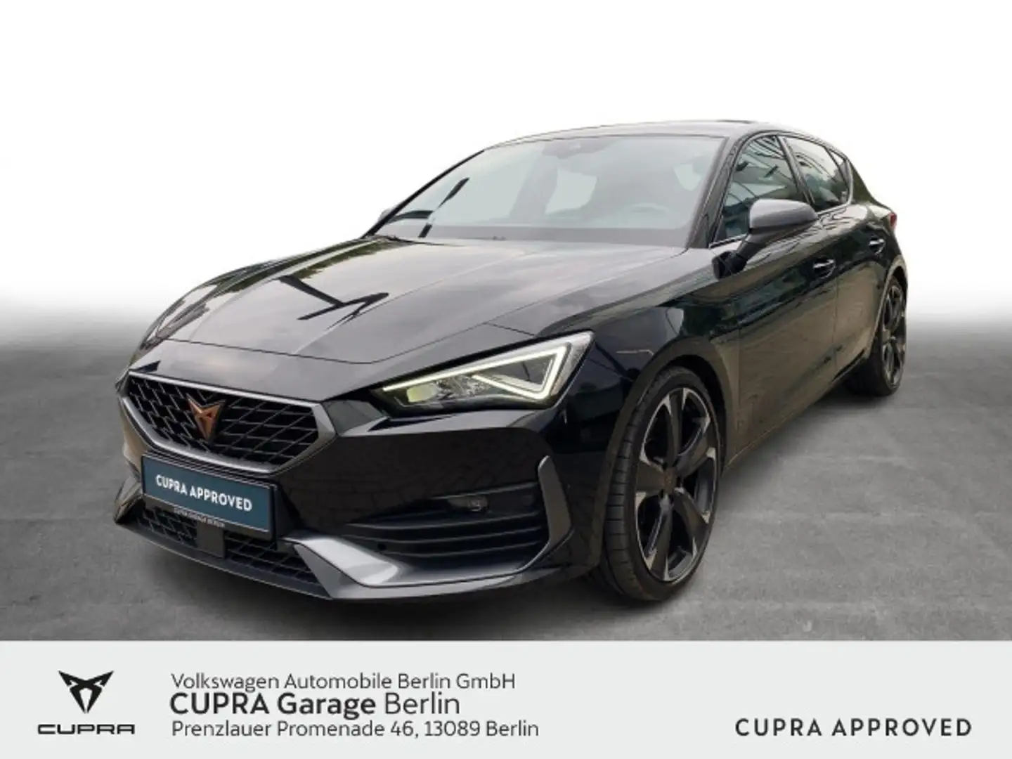 CUPRA Leon 2.0 TSI DSG VZ Navi LED ACC SHZ PDC Schwarz - 1