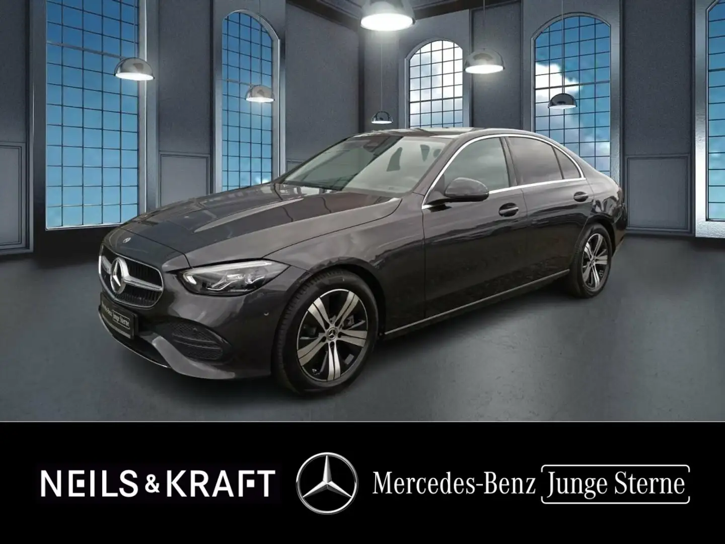 Mercedes-Benz C 200 d +Avantgarde+AHK+TOTW+LED+Agility+Cam+PTS Grau - 1