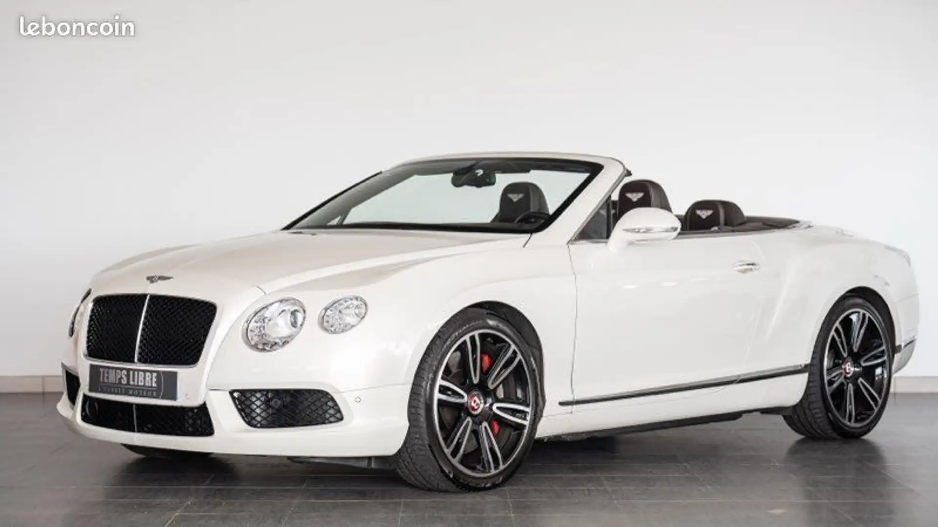 Bentley Continental GTC mulliner v8 507ch Wit - 1