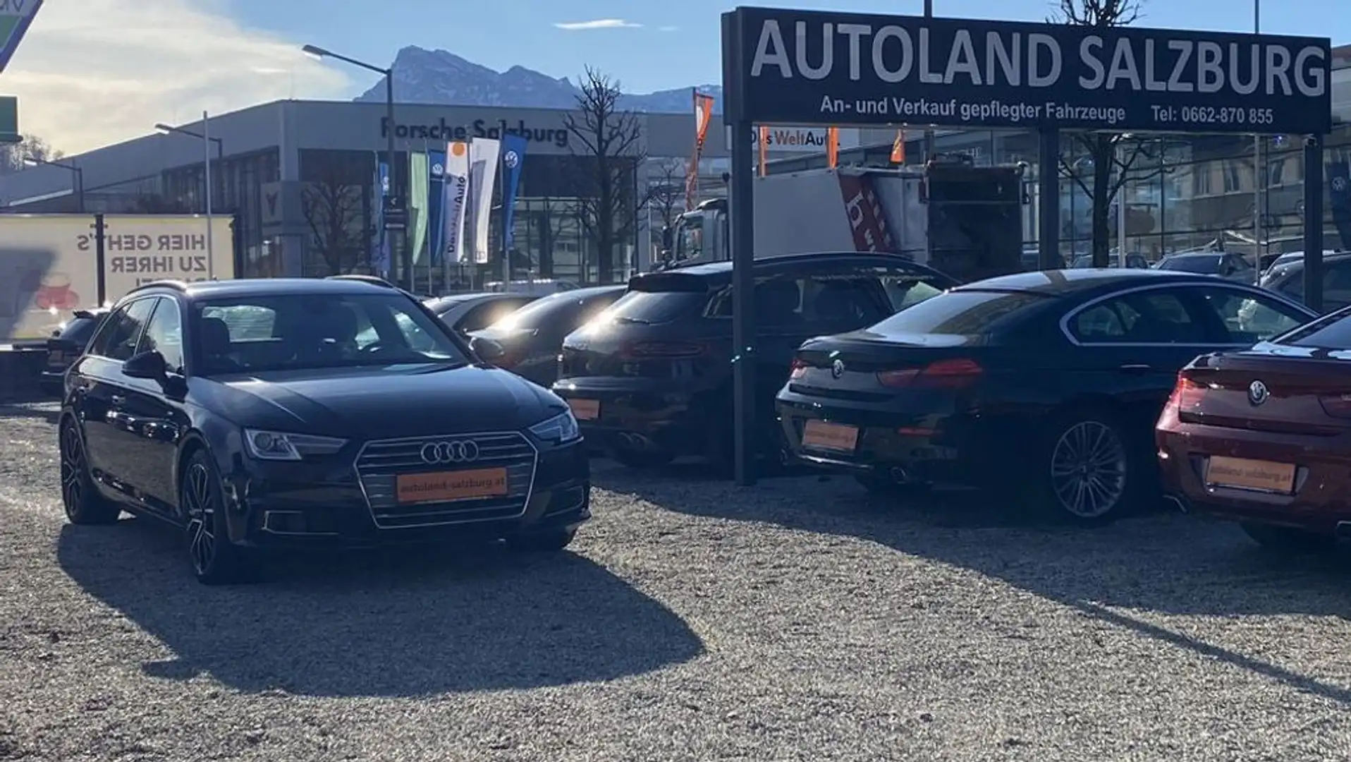 Audi A4 sport S-Line PDC NAVI 18'' ALU TEILLEDER ACC Noir - 2