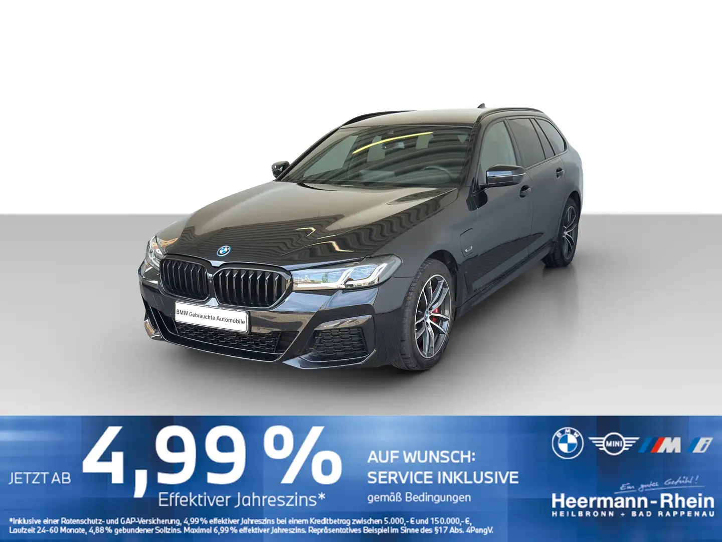 BMW 530 e xDrive Tour. M Sport LiveCock.LED.AHK.ParkA Negro - 2