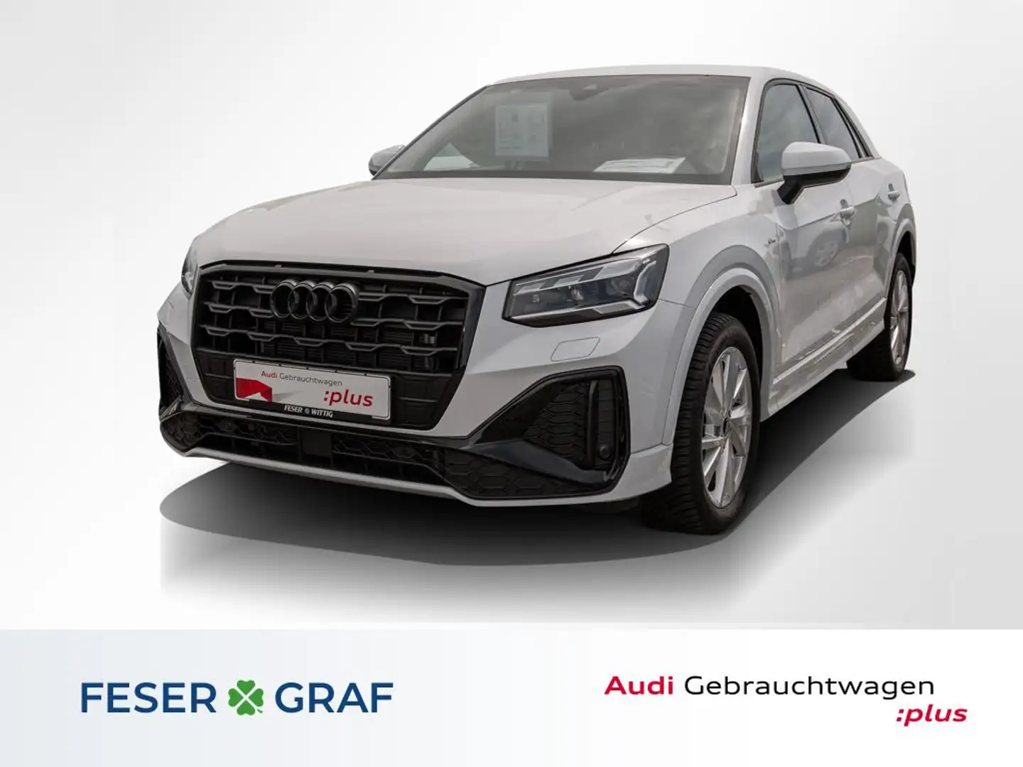 Audi Q2 35 TFSI S-line Stronic,Matrix,Kamera,Navi+ Weiß - 1