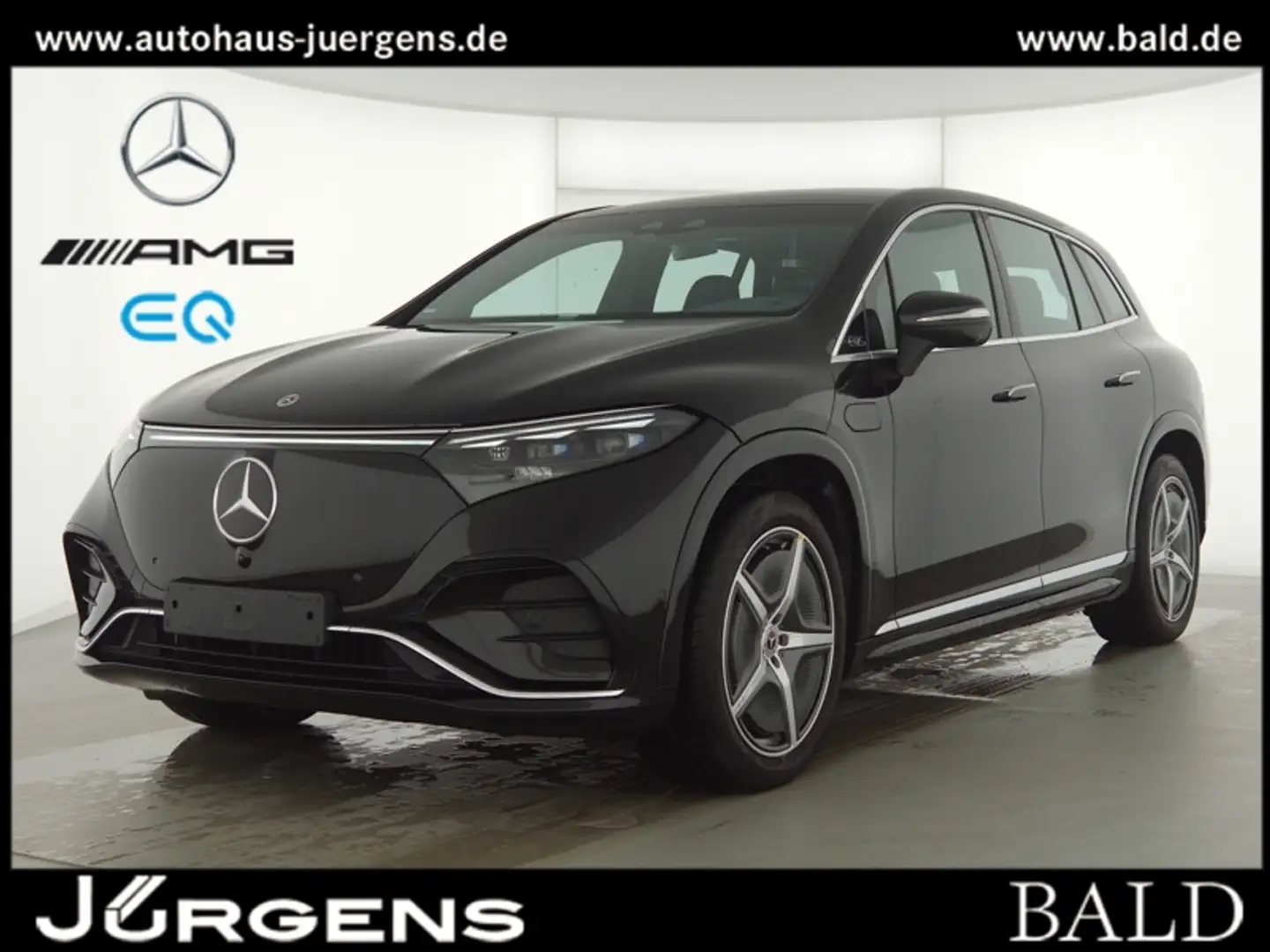 Mercedes-Benz EQS SUV EQS 580 SUV 4M AMG/Hyperscreen/Pano/AHK/Burm4D Schwarz - 2