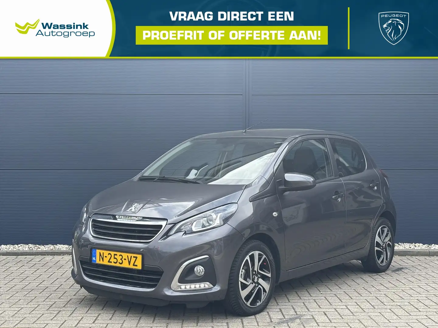 Peugeot 108 1.0 e-VTi 72pk 5D Allure | Bluetooth | Camera Gris - 1