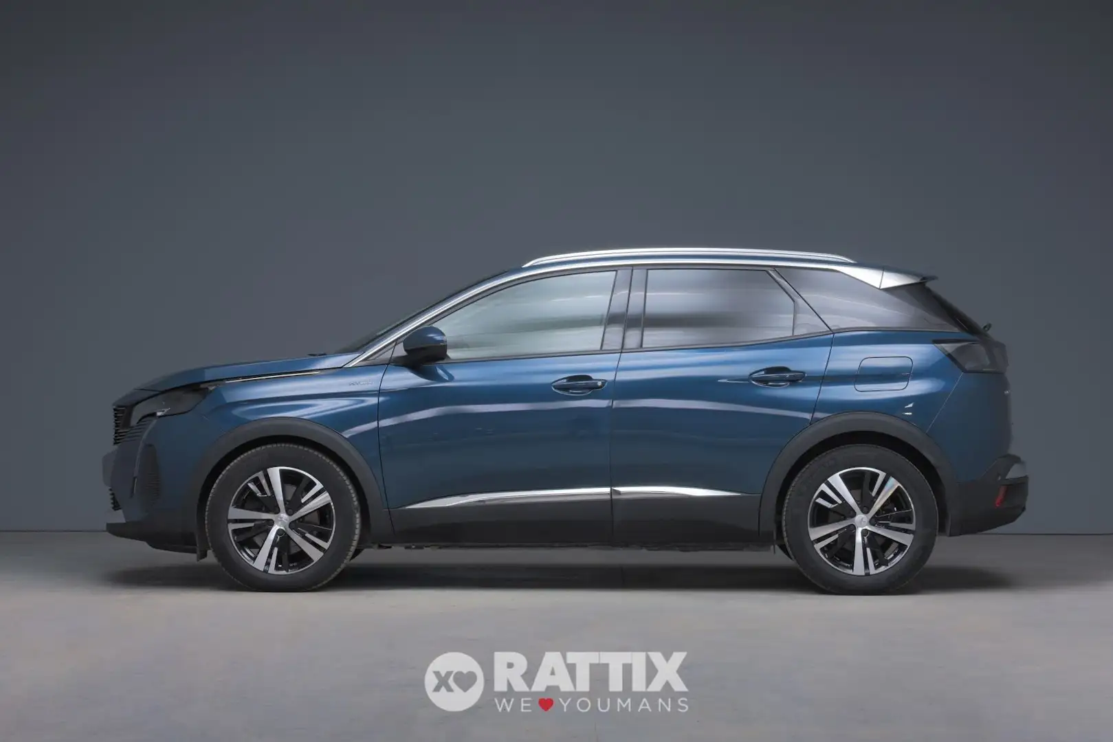 Peugeot 3008 1.6 Hybrid Phev 225CV Allure Pack e-EAT8 Bleu - 2