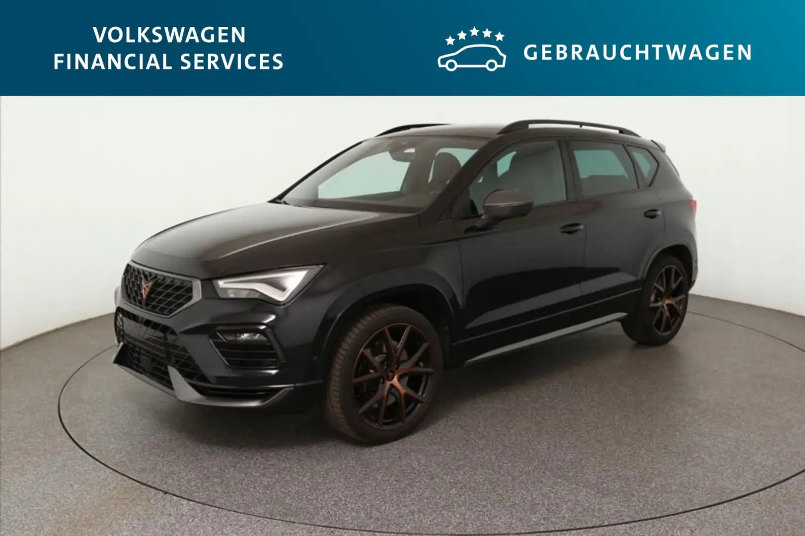 CUPRA Ateca 4Drive 2.0 TSI DSG AHK*RFK*PDC*Tempo*Klima Noir - 1