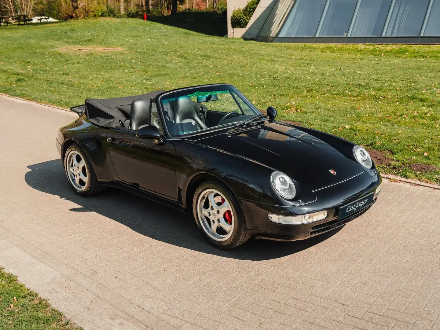 Porsche 911 993 Cabriolet Černá - 1