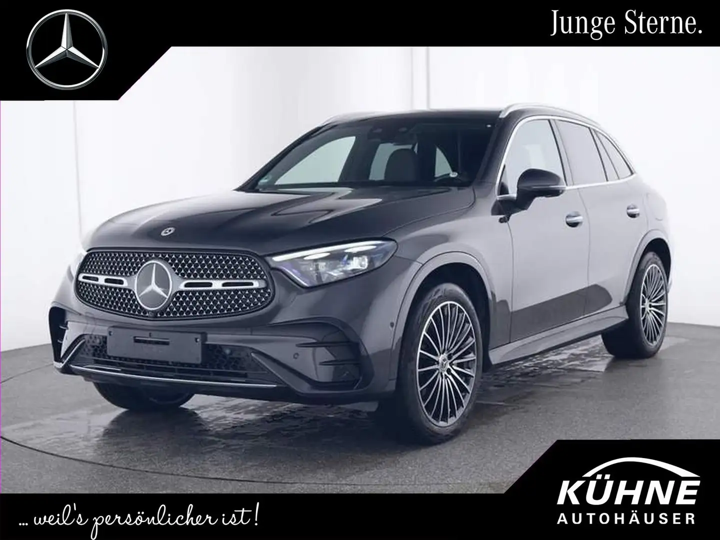 Mercedes-Benz GLC 300 e 4M+AMG Premium+Technik+ENERGIZING+Voll Gris - 1