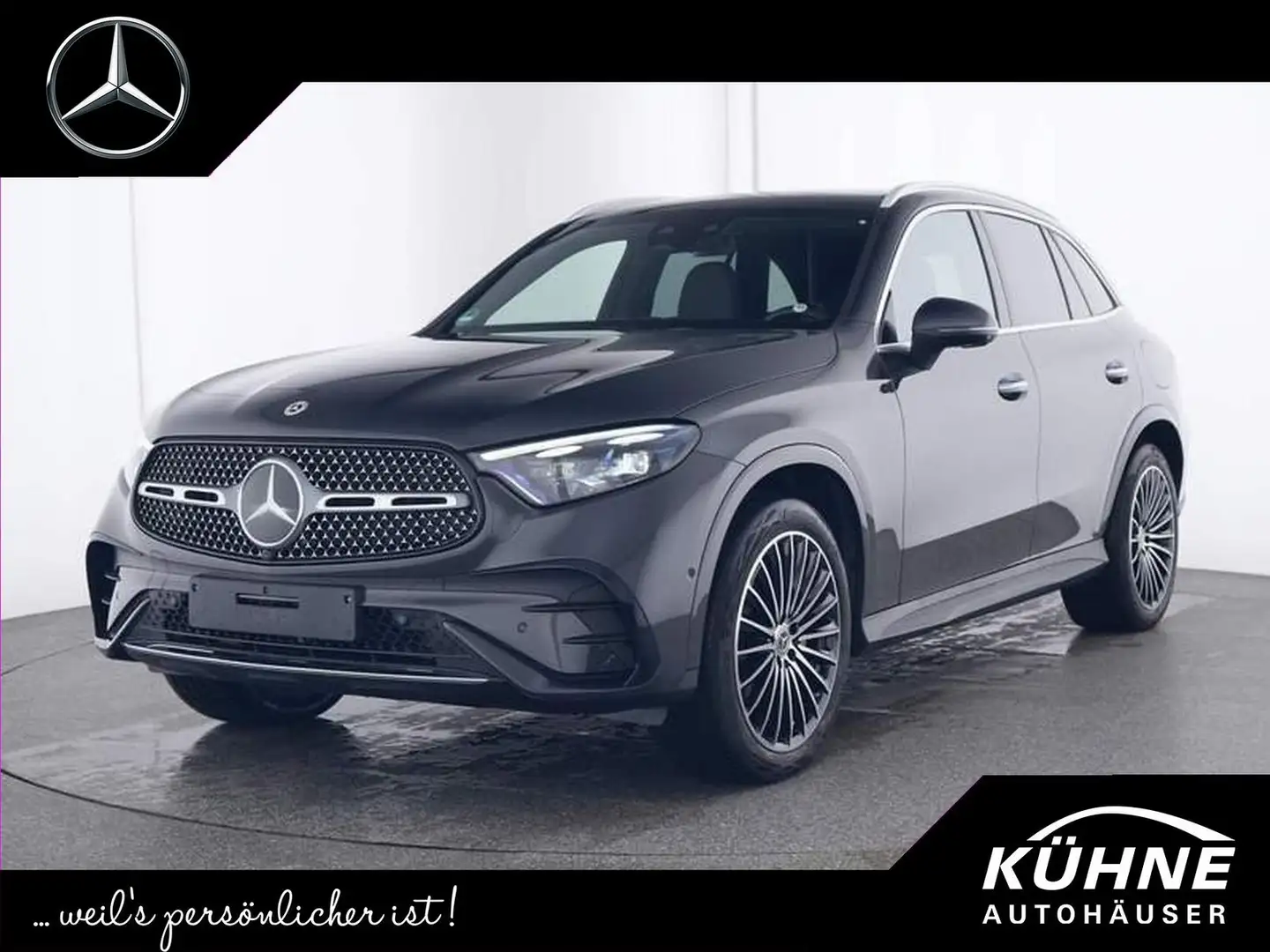 Mercedes-Benz GLC 300 e 4M+AMG Premium+Technik+ENERGIZING+Voll Grau - 1