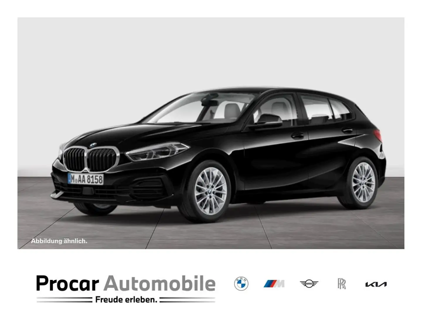 BMW 118 i ADVANTAGE+LED+PDC+SHZ+AUT Noir - 1