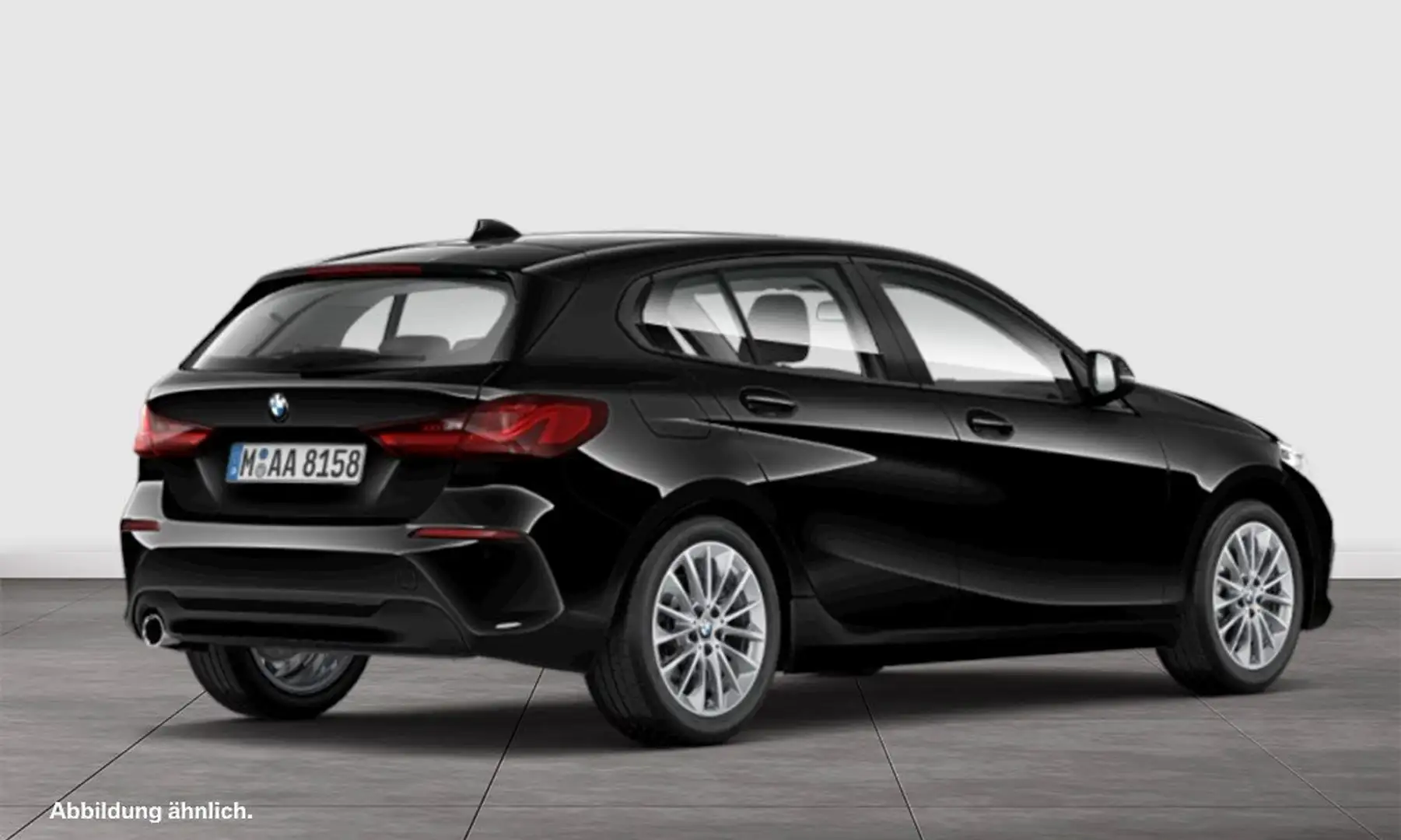 BMW 118 i ADVANTAGE+LED+PDC+SHZ+AUT Schwarz - 2