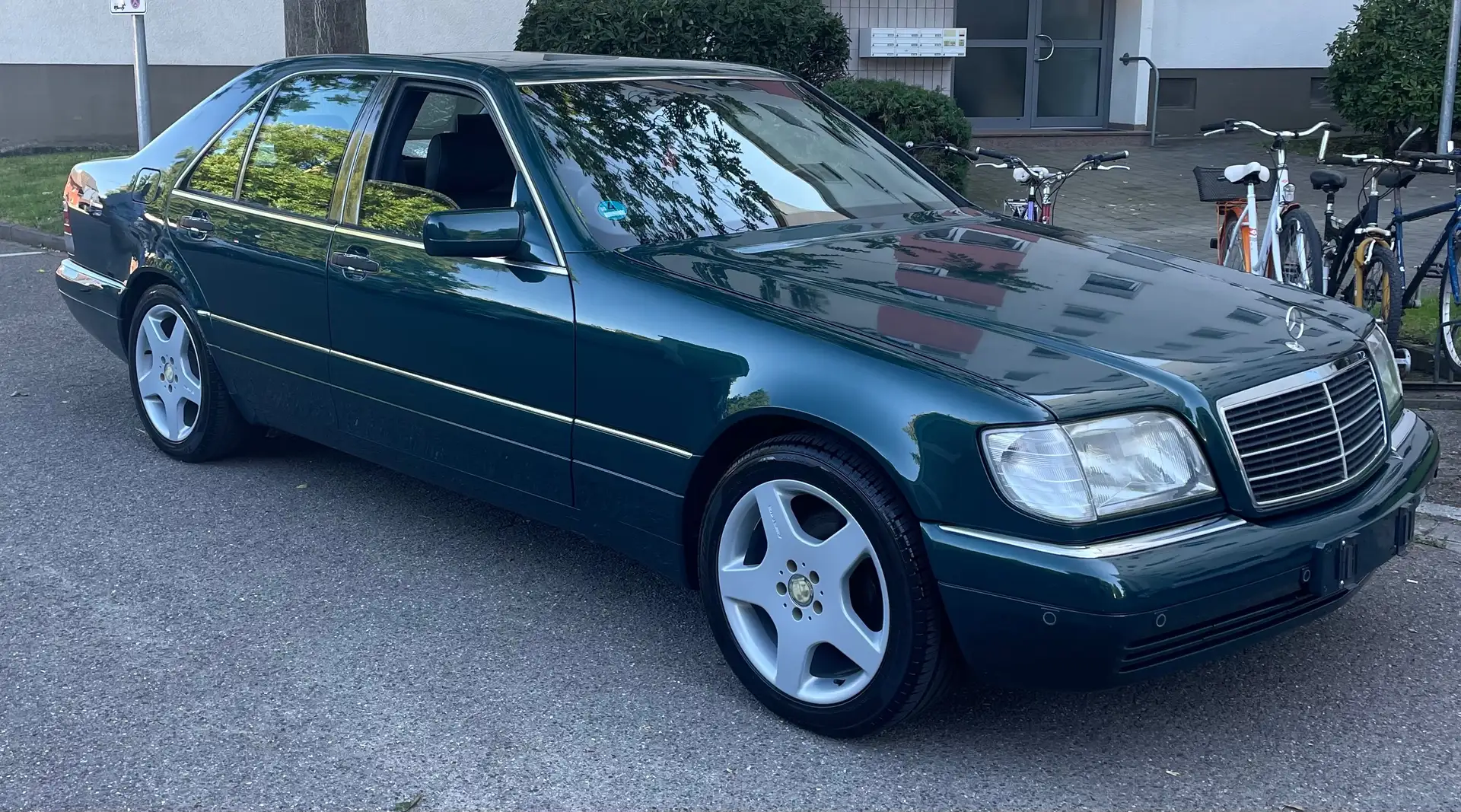 Mercedes-Benz S 320 Leder Xenon Schiebedach Memory Зелений - 1