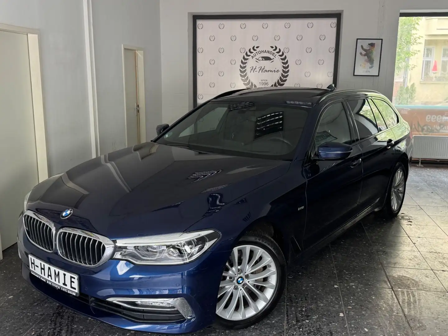 BMW 540 d Xdrive SERVICPAKET PANO 360° GESTIK HUD H&K Blau - 1