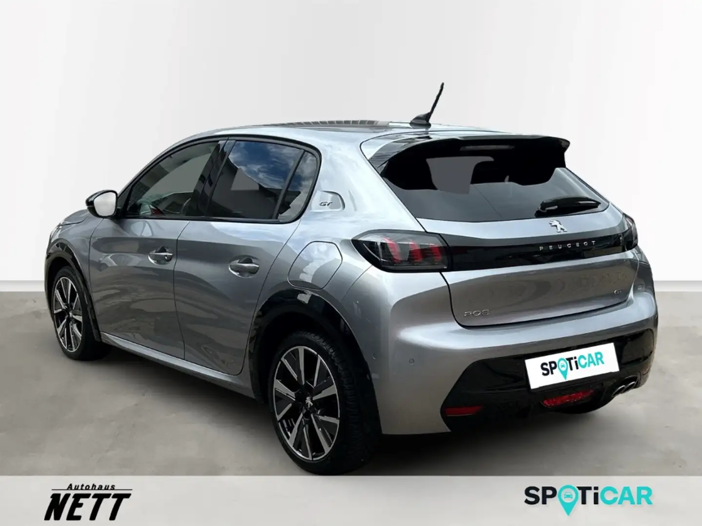 Peugeot 208 GT PureTech 130 EAT8 Zilver - 2
