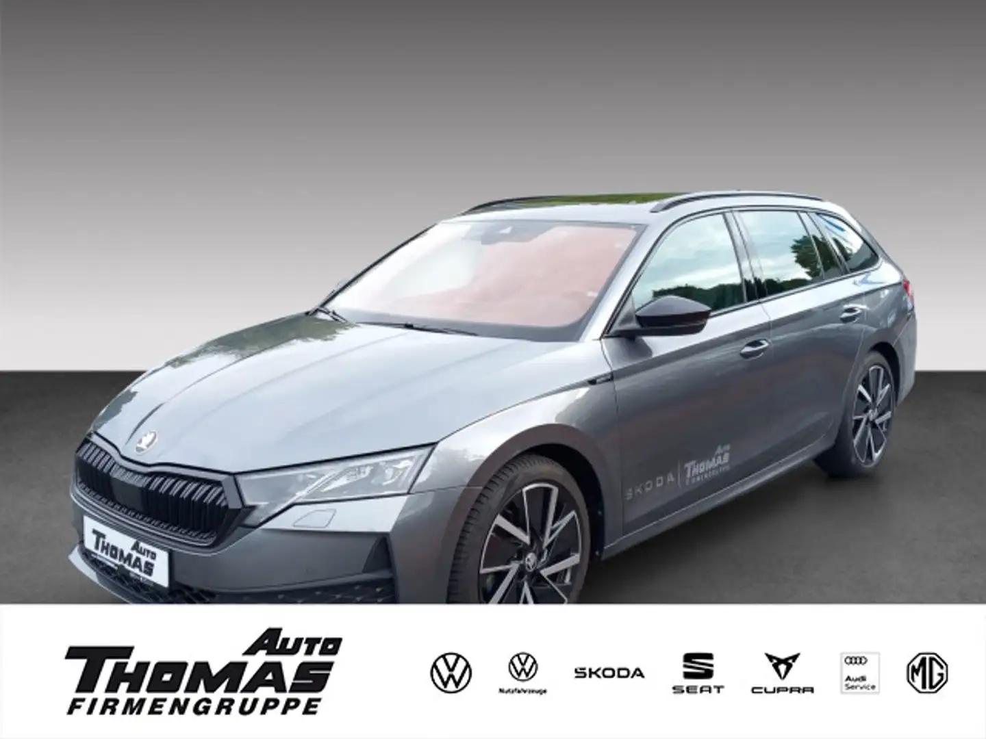 Skoda Octavia Combi Sportline 1.5TSI DSG Gris - 1
