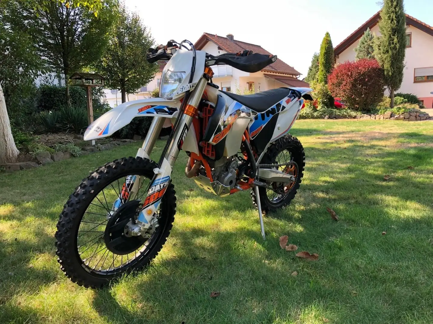 KTM 250 EXC Blanc - 2