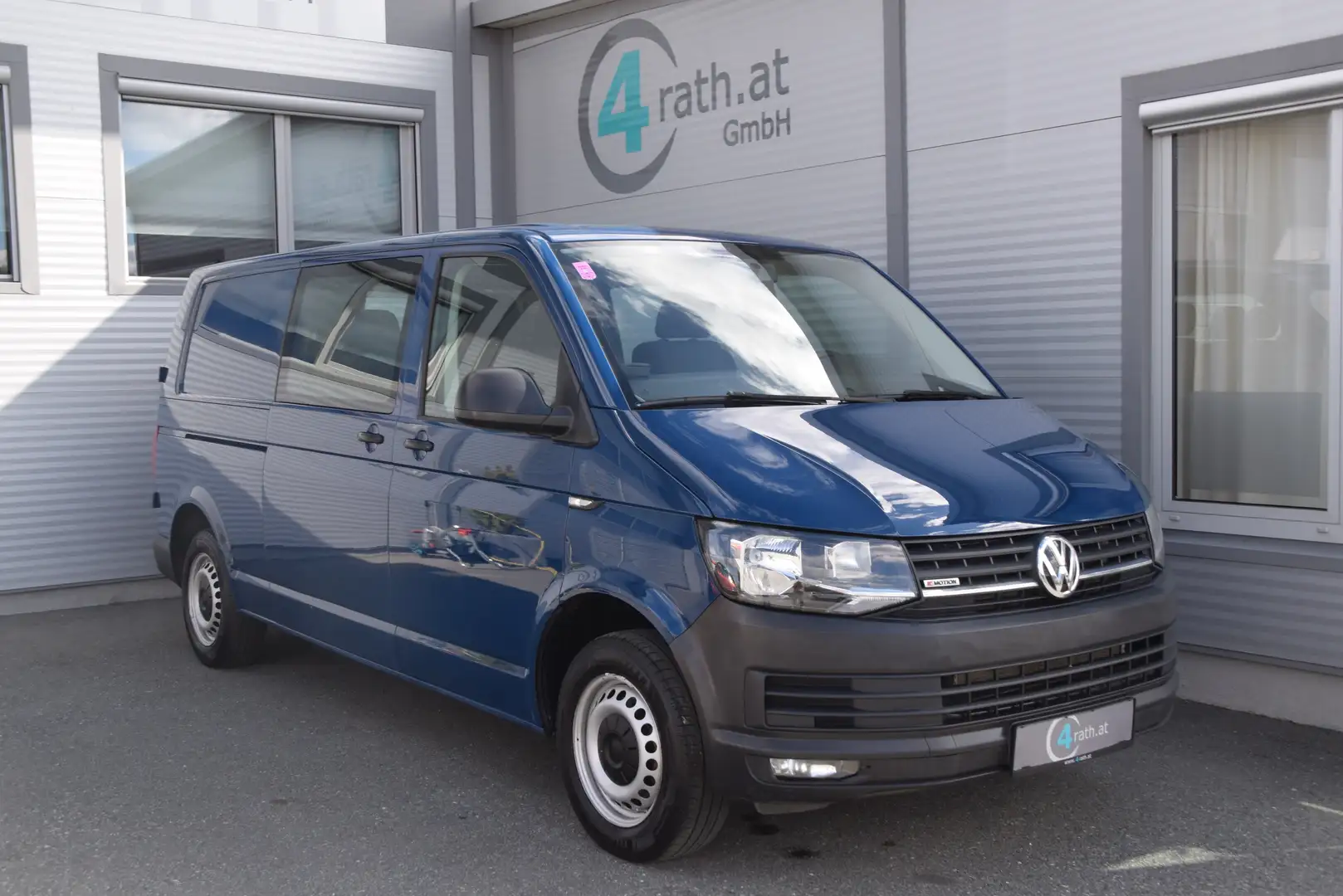 Volkswagen T6 Transporter Doka LR 2,0 TDI 4Motion / NETTO: 21.567 € Blau - 1