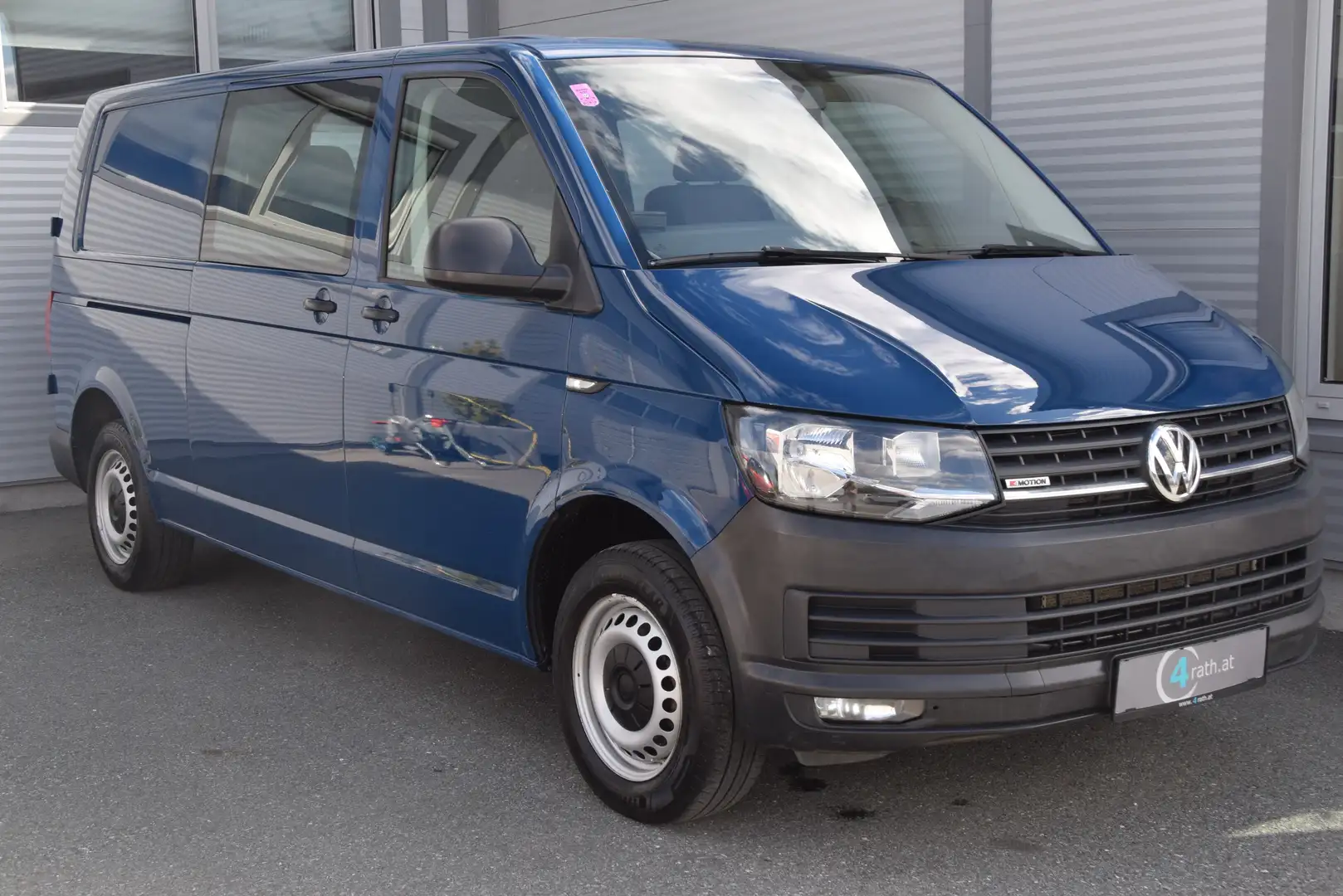 Volkswagen T6 Transporter Doka LR 2,0 TDI 4Motion / NETTO: 21.567 € Blau - 2