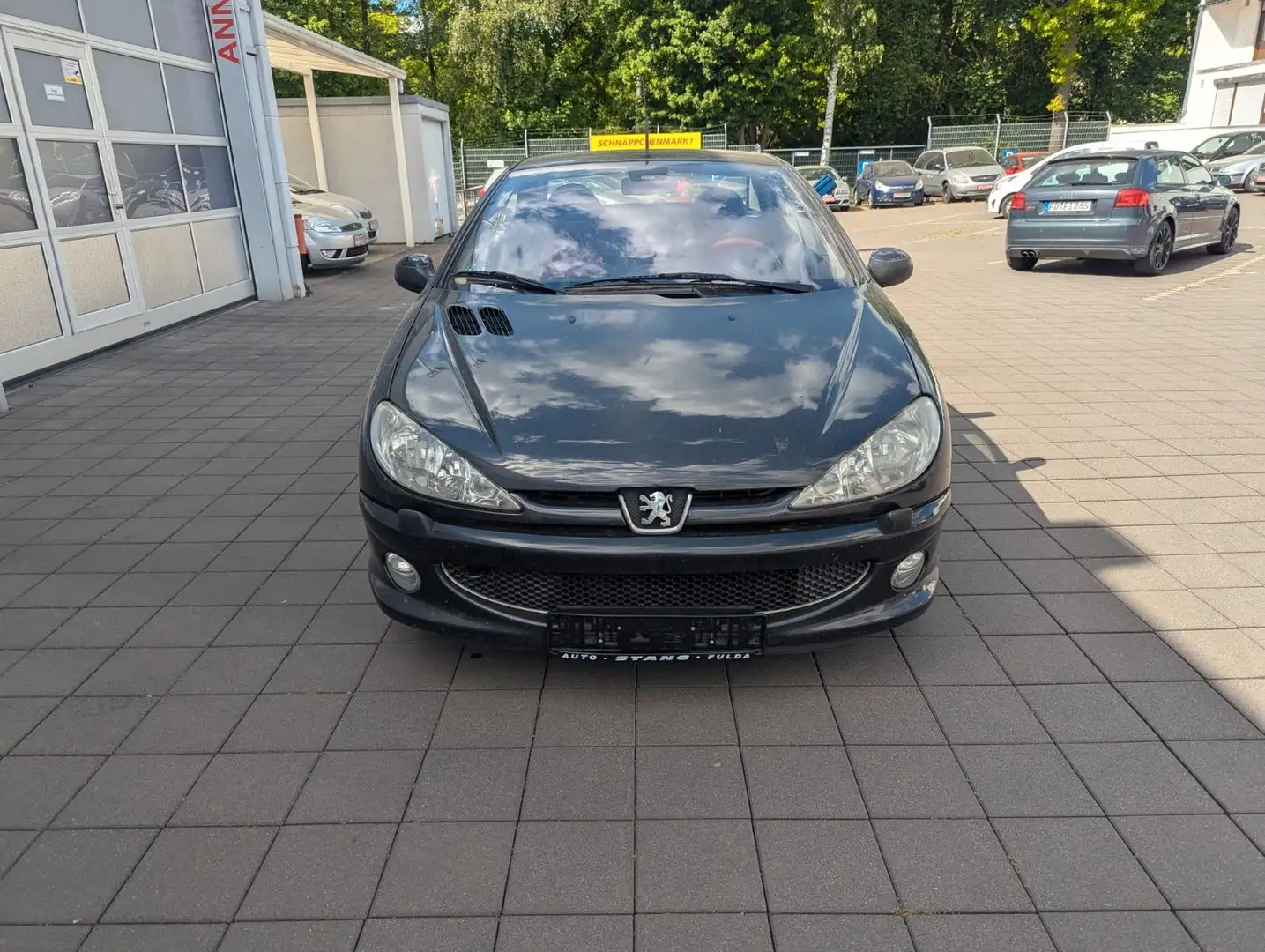 Peugeot 206 CC**CABRIO+SITZHEIZUNG+RADIO+LEDER** Negro - 2
