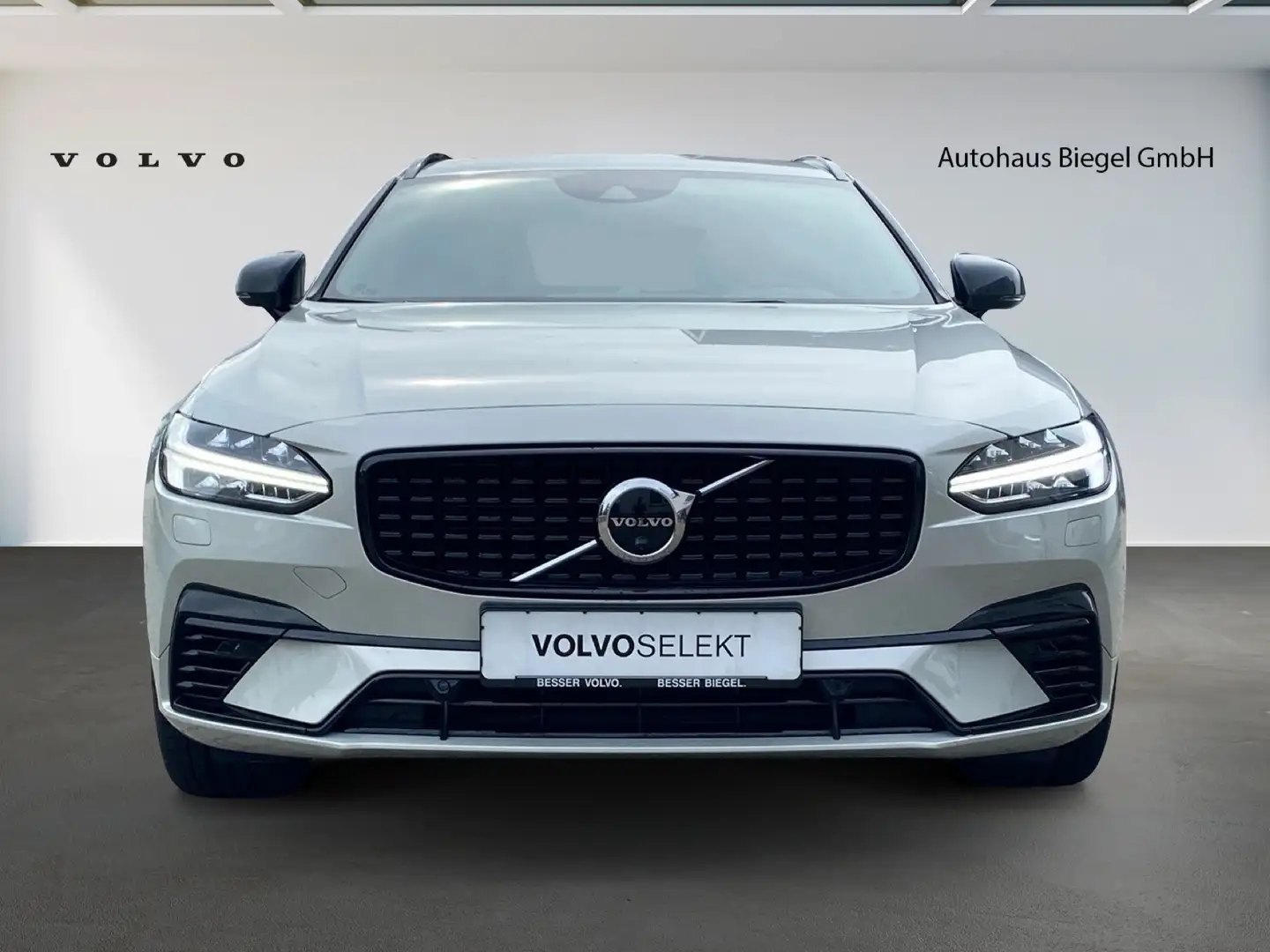 Volvo V90 T8 AWD R Design Recharge Plug-In Hybrid Beżowy - 2