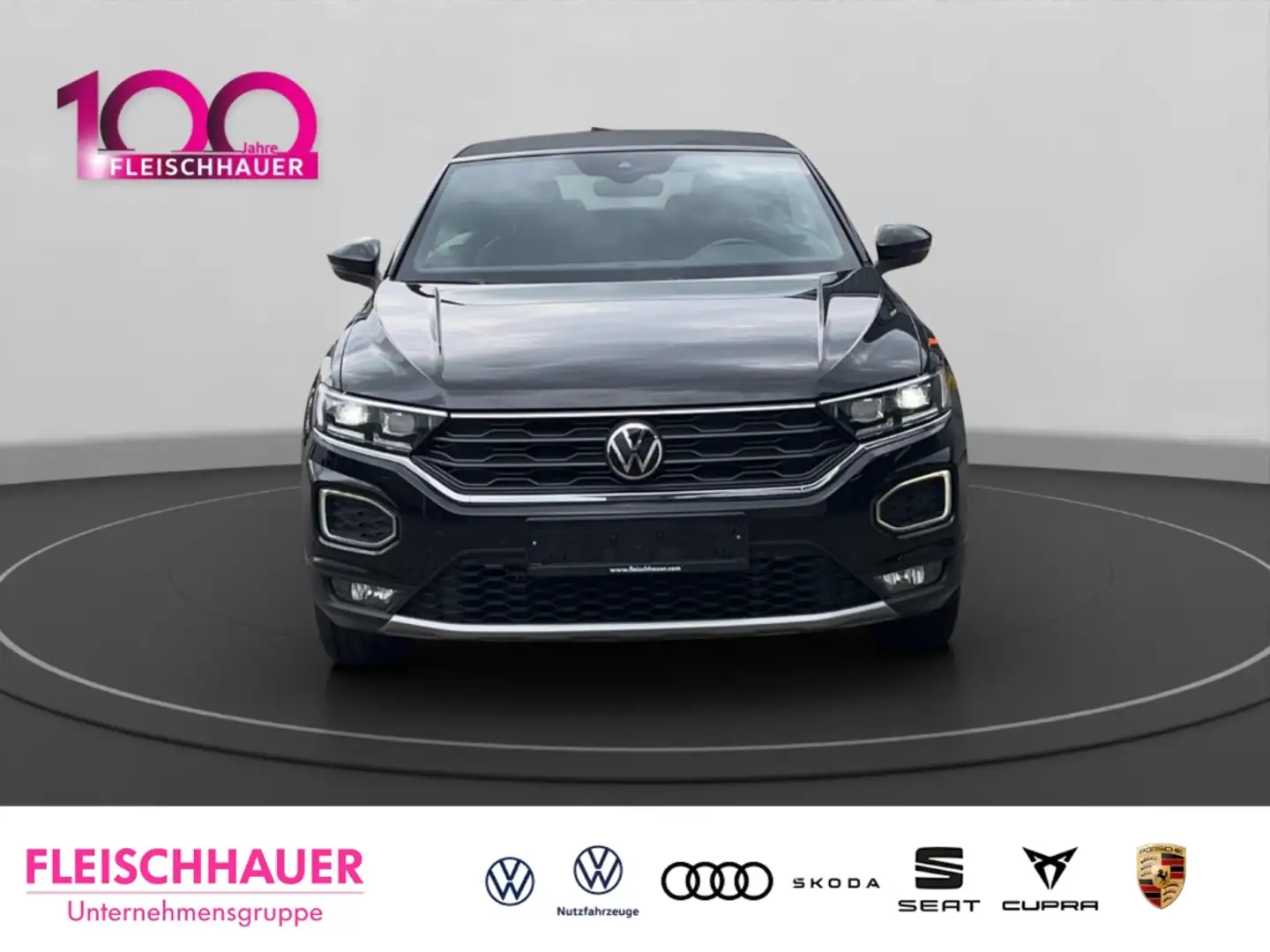 Volkswagen T-Roc Cabriolet 1.5 TS Style Navi LED Einparkhilfe Schwarz - 2