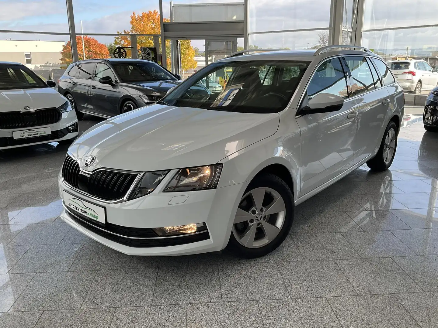 Skoda Octavia Combi 1.4TSI Style 1.Hand Climatronic Sitzheizung Weiß - 1