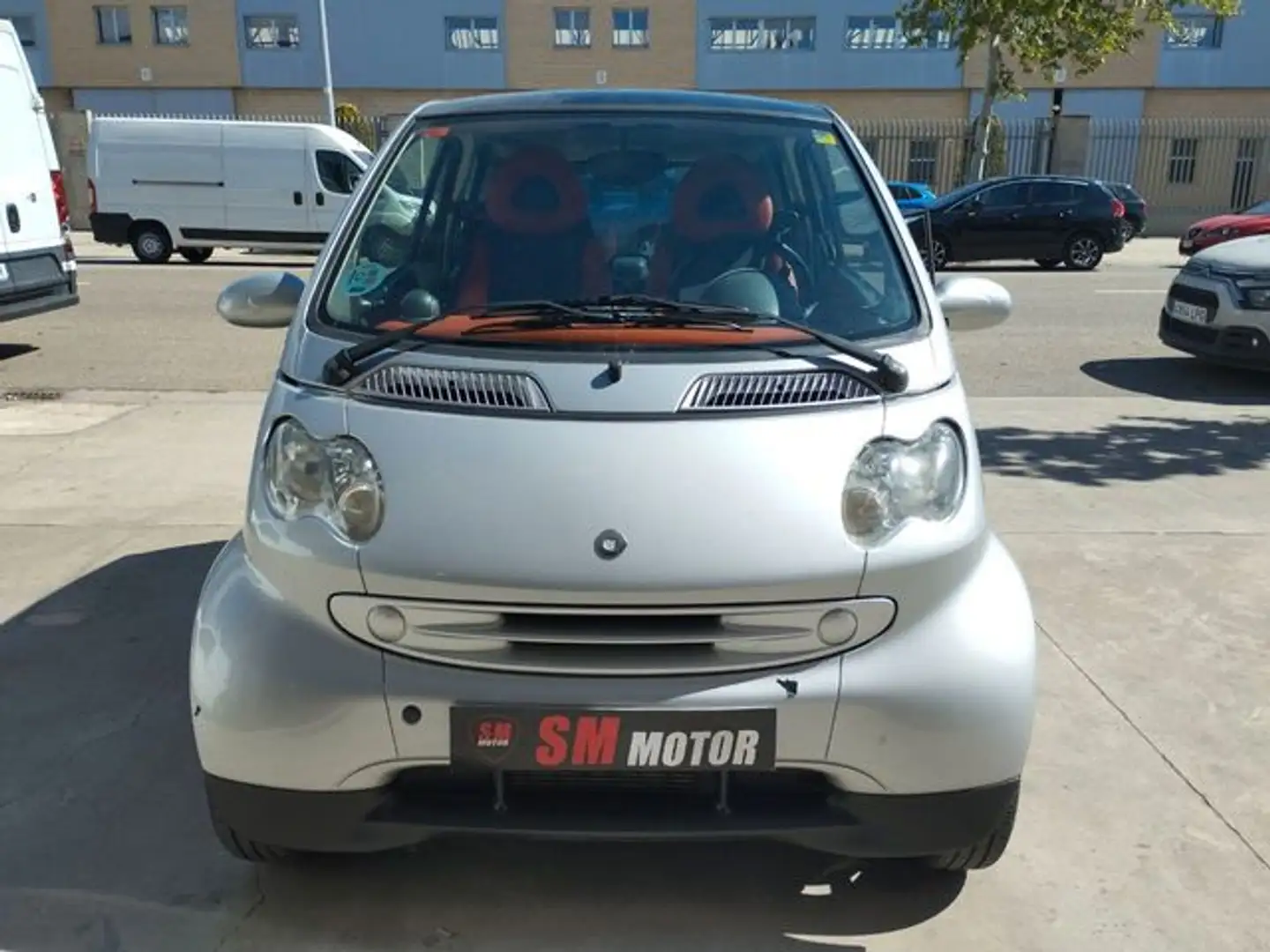 smart forTwo Coupé 45 Passion Aut. Plateado - 2
