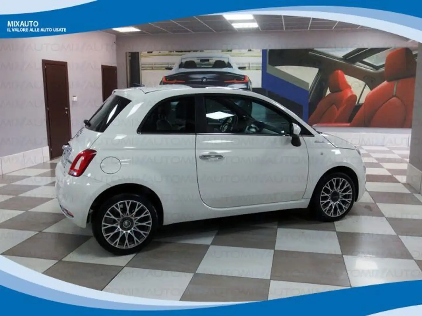 Fiat 500 Hybrid 1.0 70cv Dolcevita EU6 Wit - 2