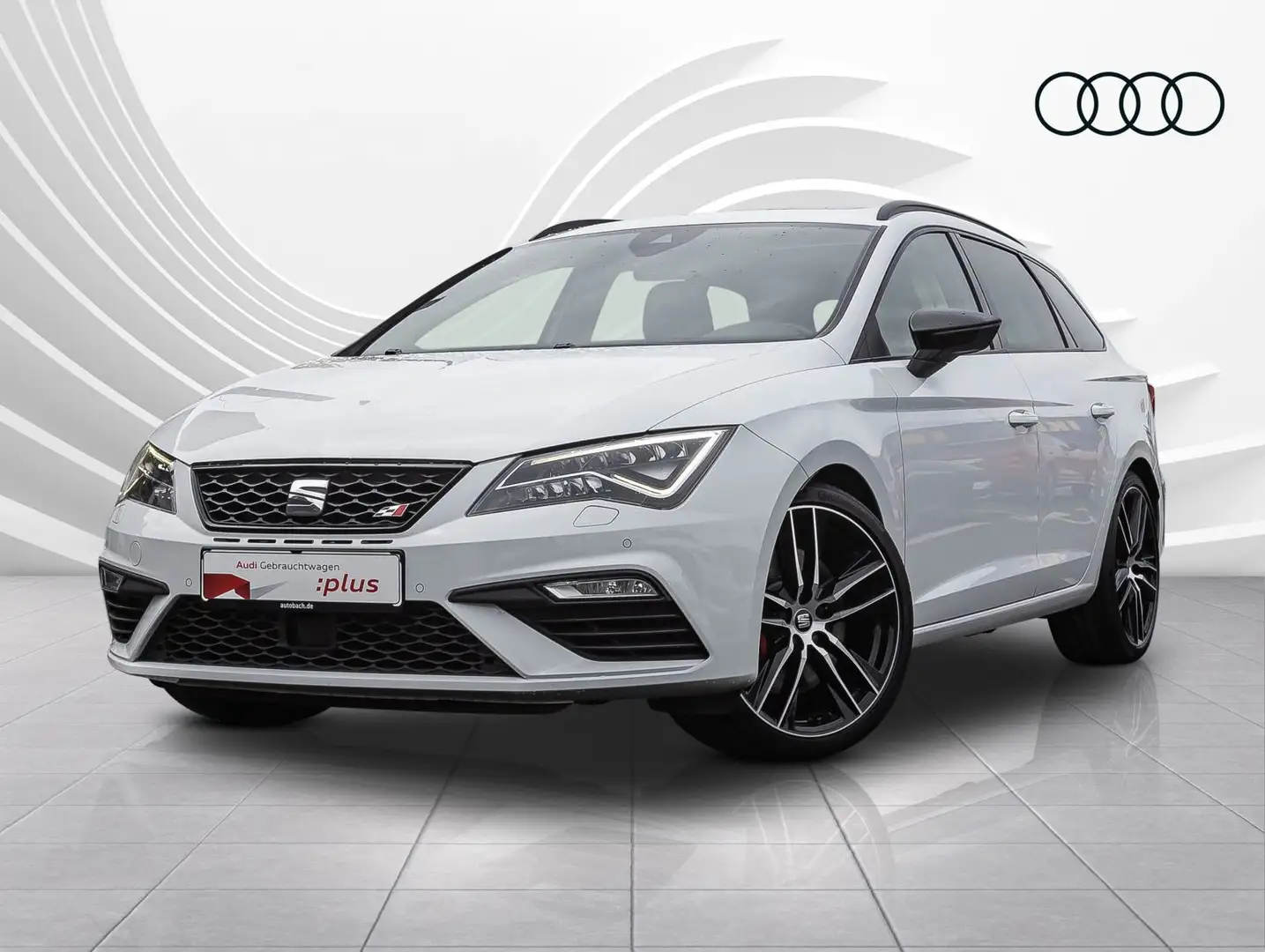 SEAT Leon Sportstourer Cupra 300 2.0TSI DSG Navi LED Bianco - 2