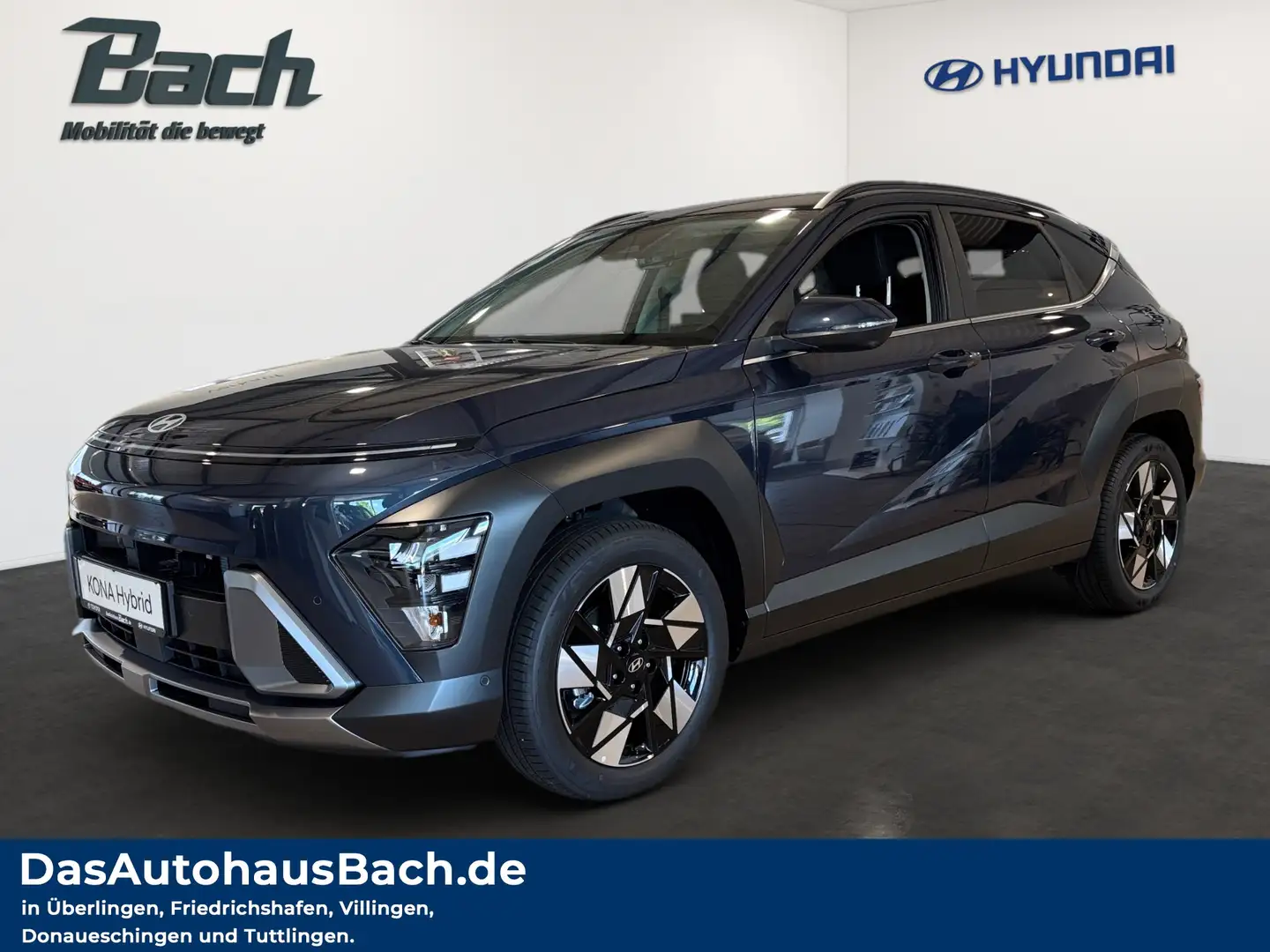 Hyundai KONA HEV 1.6 GDI 6-DCT Trend ACC+LED+Navi+SHZ+LM Blau - 1