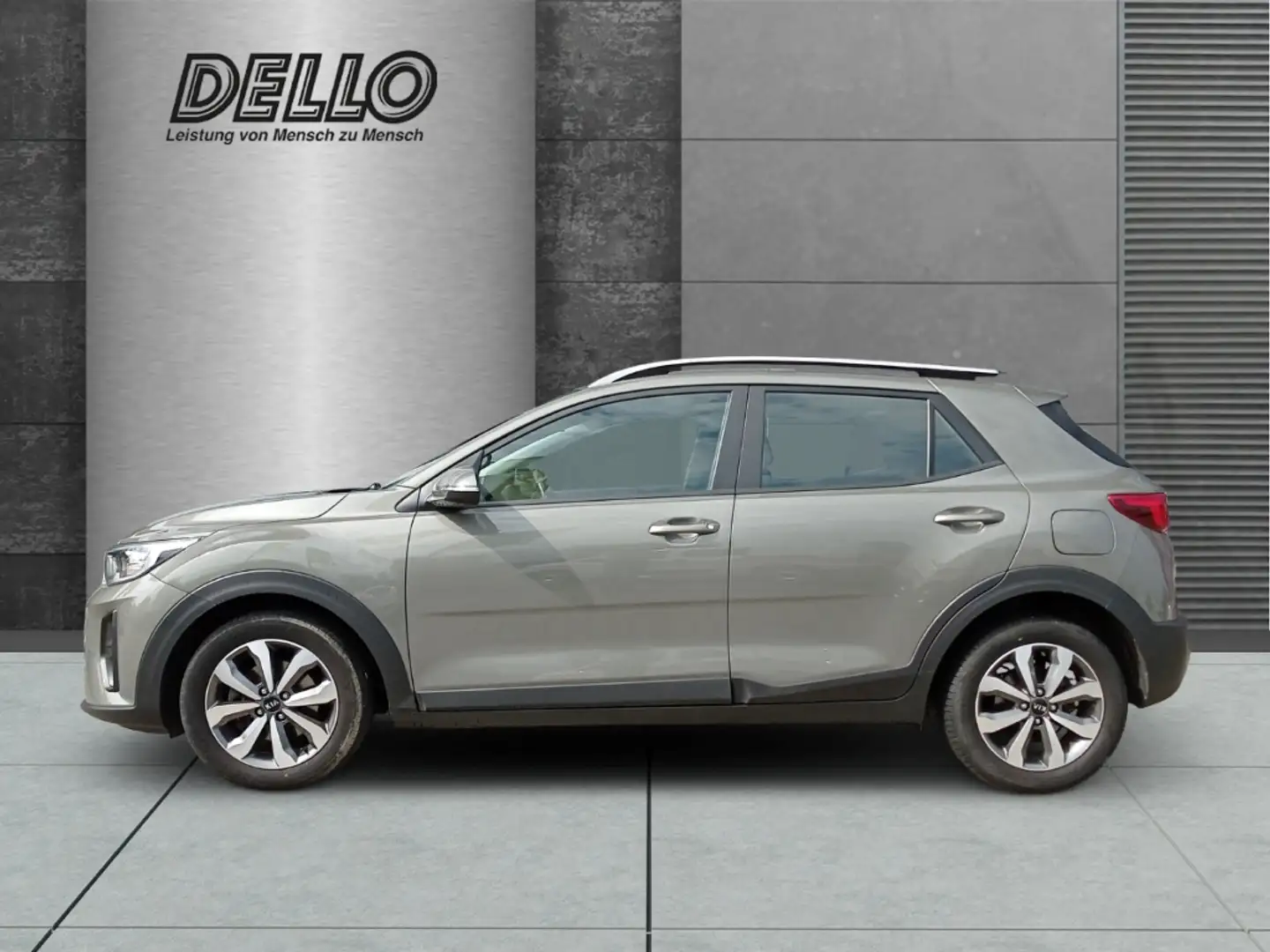 Kia Stonic 1.0 T-GDI DCT Vision Navi Rfk. Sitzhzg. Zöld - 2
