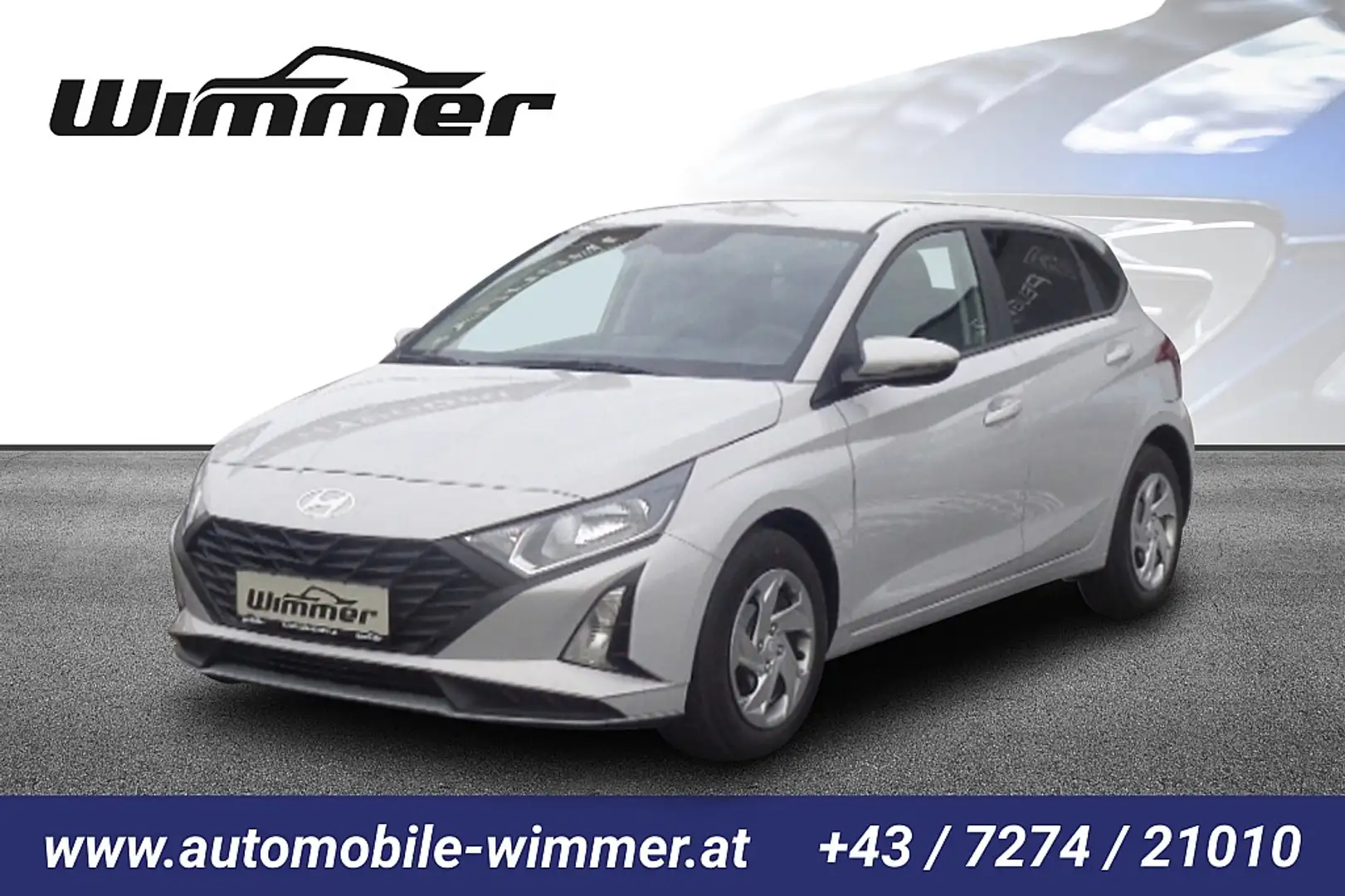 Hyundai i20 1,2 MPI GO Grau - 1