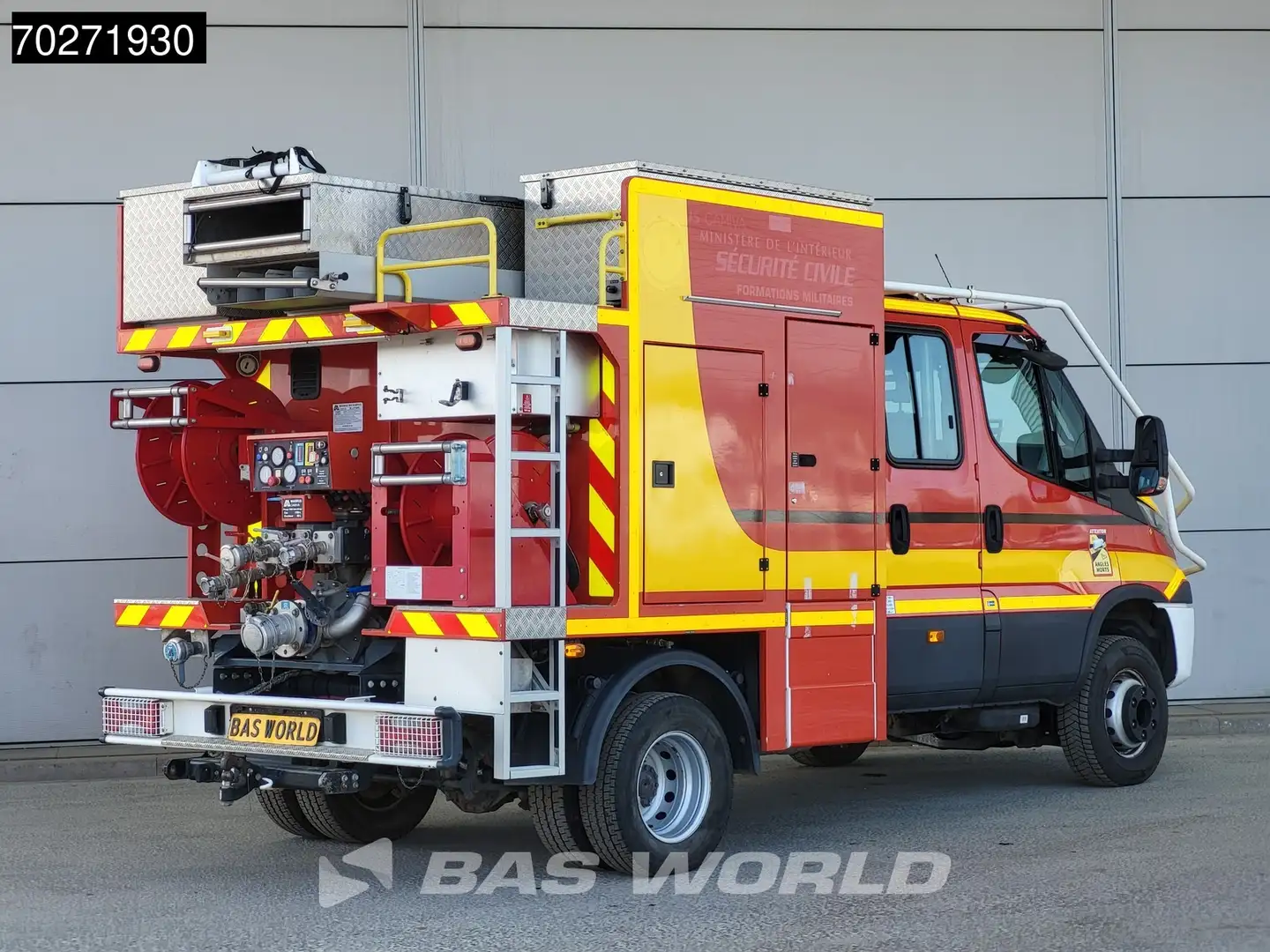 Iveco Daily 70C18 4x4 Achleitner Euro6 3.0L Firetruck Brandwee Roşu - 2
