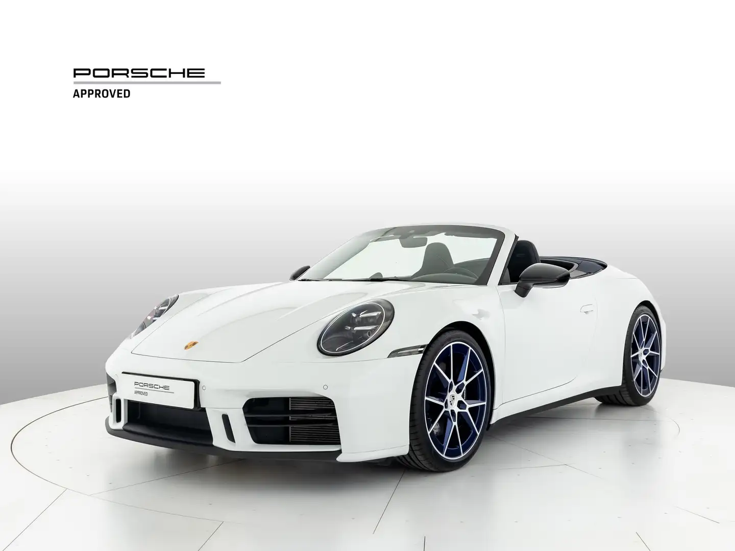 Porsche 992 cabrio 3.0 carrera t 394cv Blanc - 1