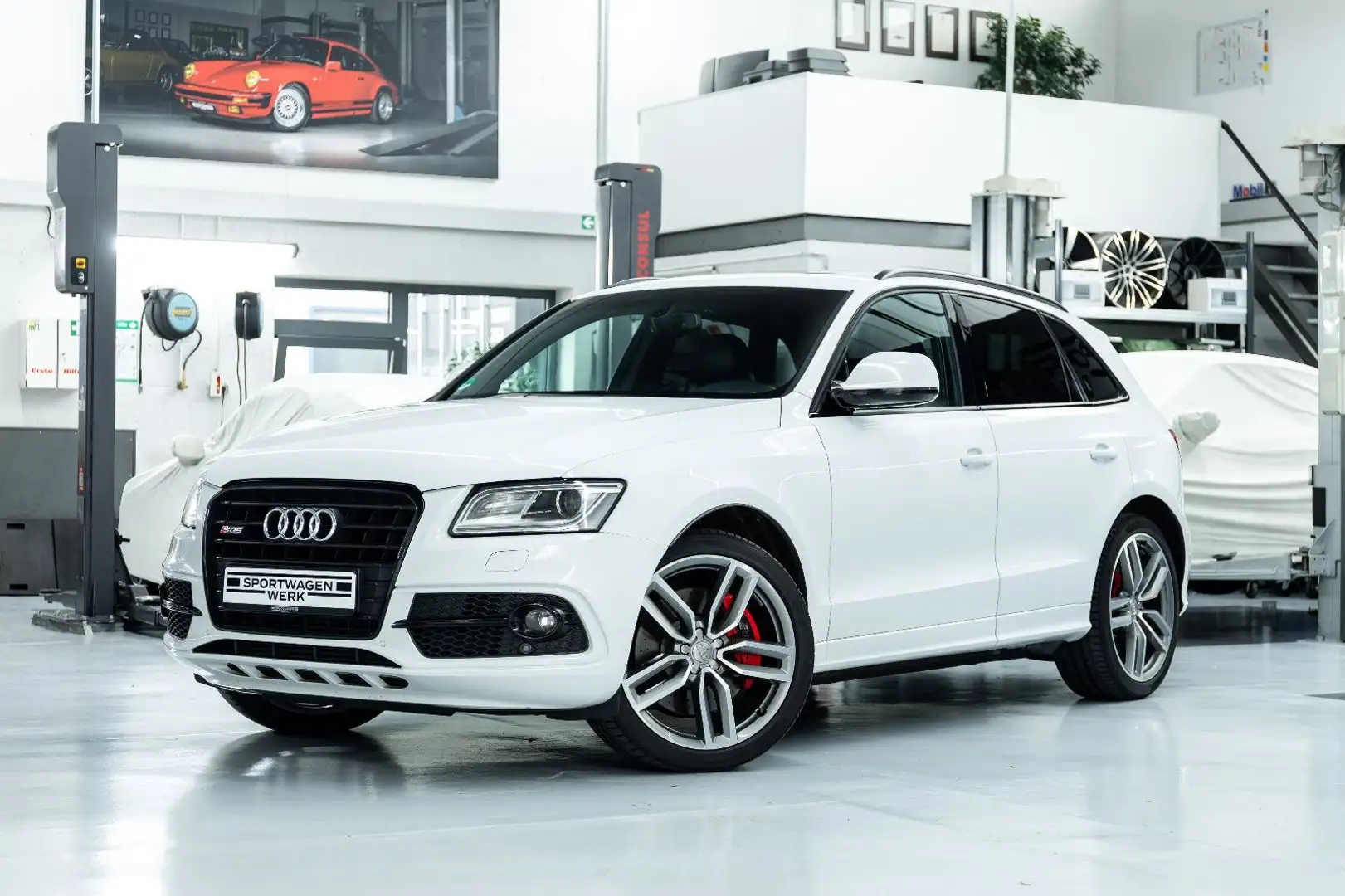 Audi SQ5 I B&O I Pano I Carbon I 2. Hd I BRD Weiß - 1