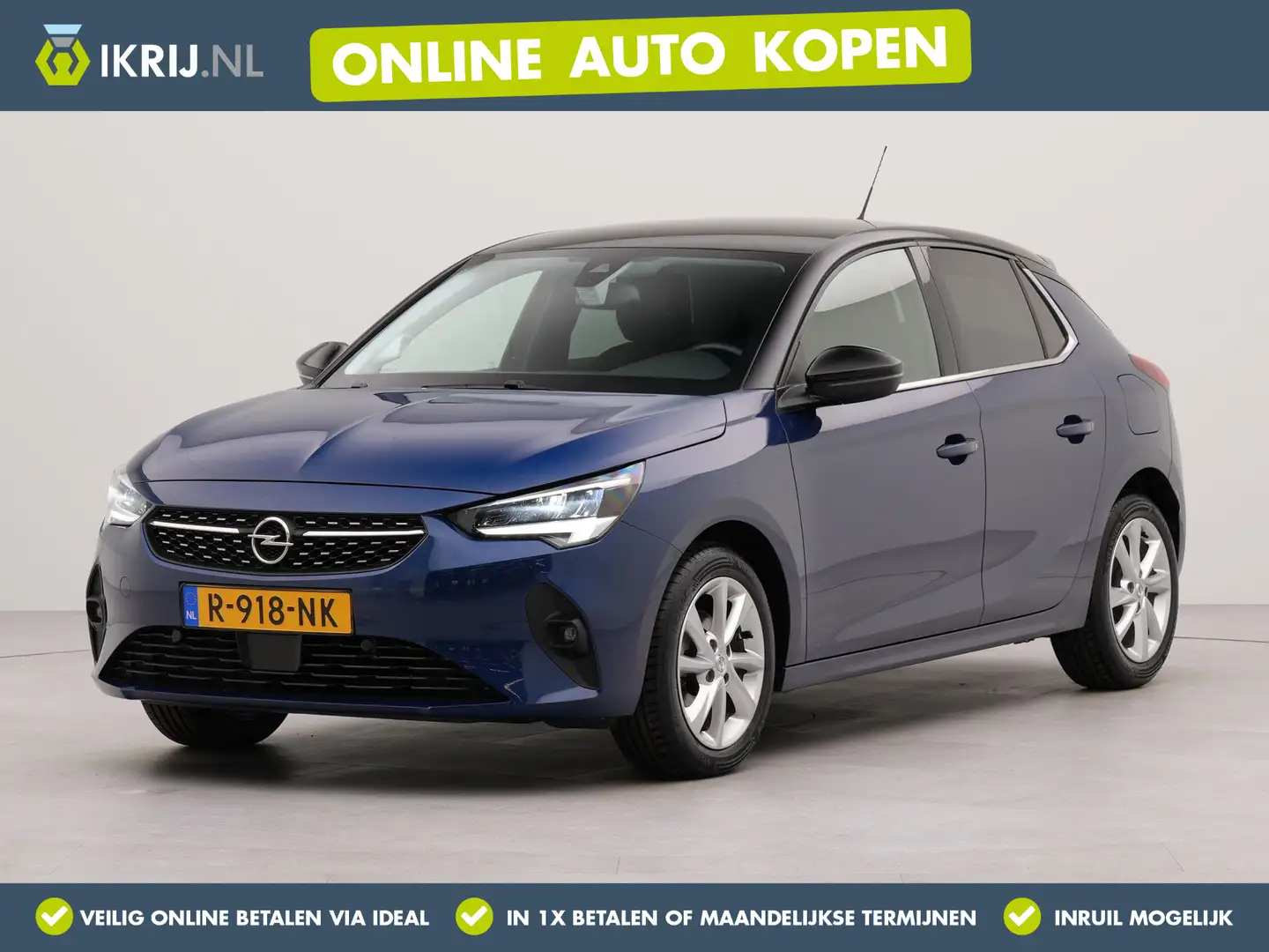 Opel Corsa 1.2 Edition Bluetooth | DAB | Cruise Control | Lan Bleu - 1
