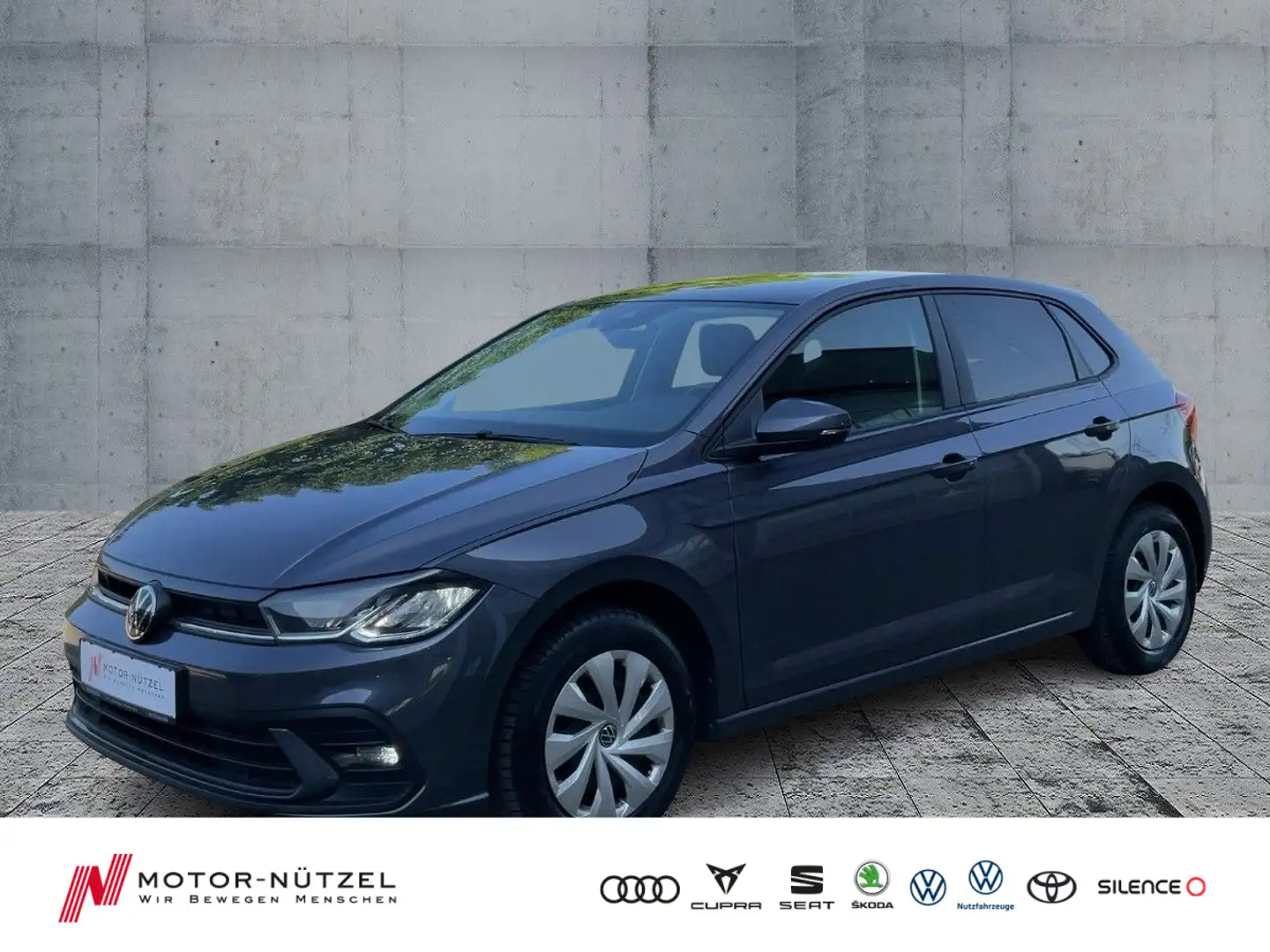Volkswagen Polo 1.0 FRESH LED+NSW+DAB+BLUETOOTH+KLIMAANLAGE Gris - 1