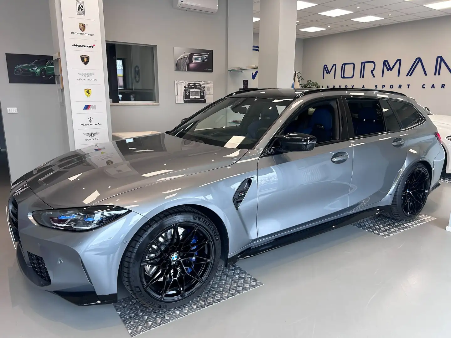 BMW M3 M3 Touring 3.0 Competition M xdrive auto Gris - 2