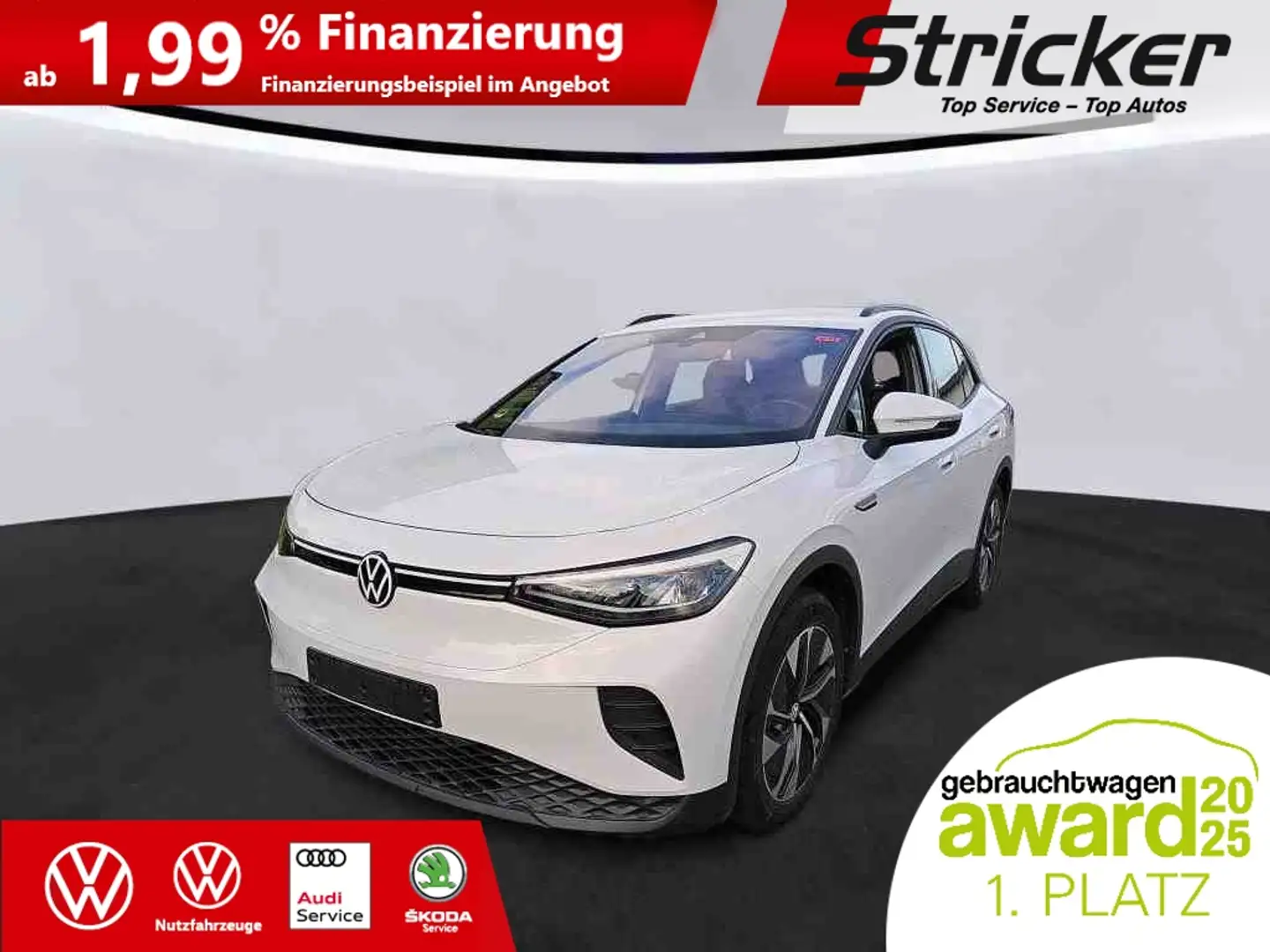Volkswagen ID.4 Pure 109/52 209,-ohne Anzahlung Navi ACC Weiß - 2