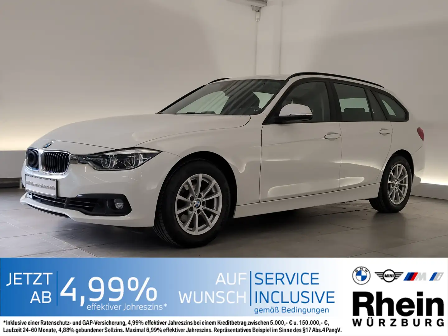 BMW 318 i Touring LED/Navi/PDC/Lordose LED/Navi/PDC/Lordos Bianco - 1