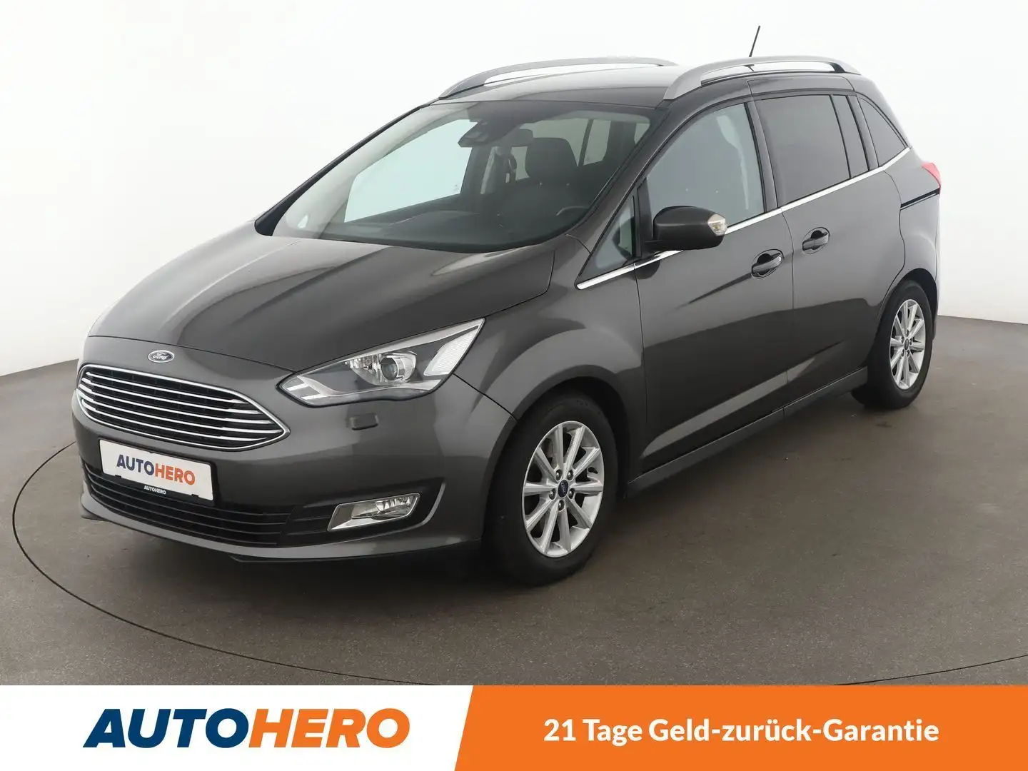 Ford Grand C-Max 1.0 EcoBoost Titanium*NAVI*XENON*PDC*SHZ*SPUR* Grau - 1