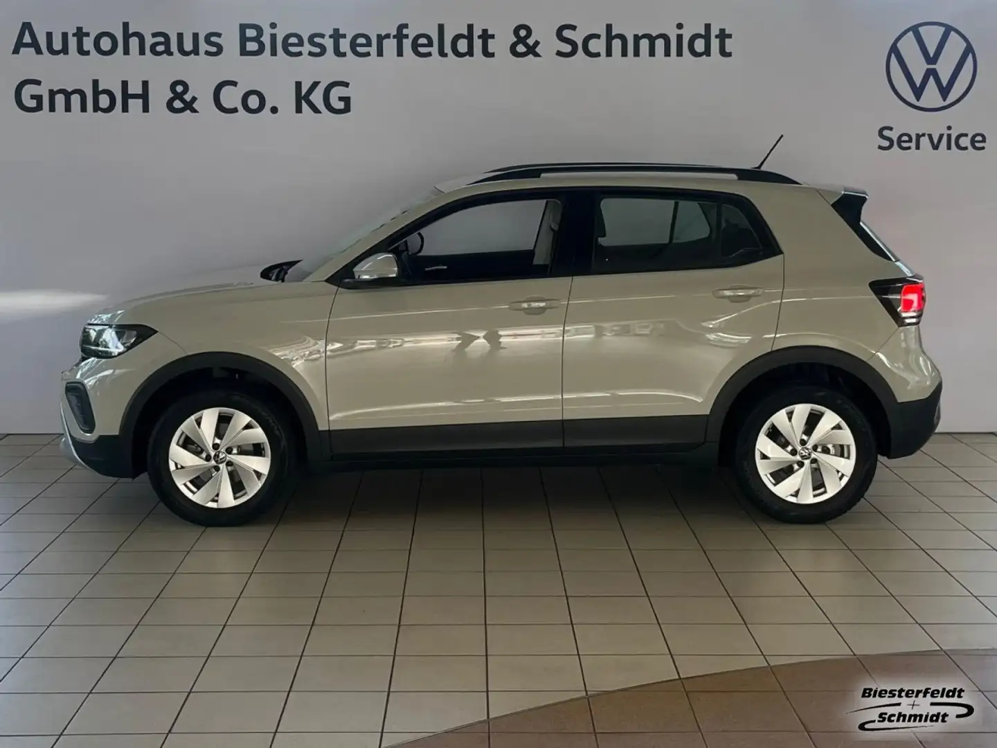 Volkswagen T-Cross Life 1.0TSI DSG LED Klima SHZ APP GJR Klima Grijs - 1