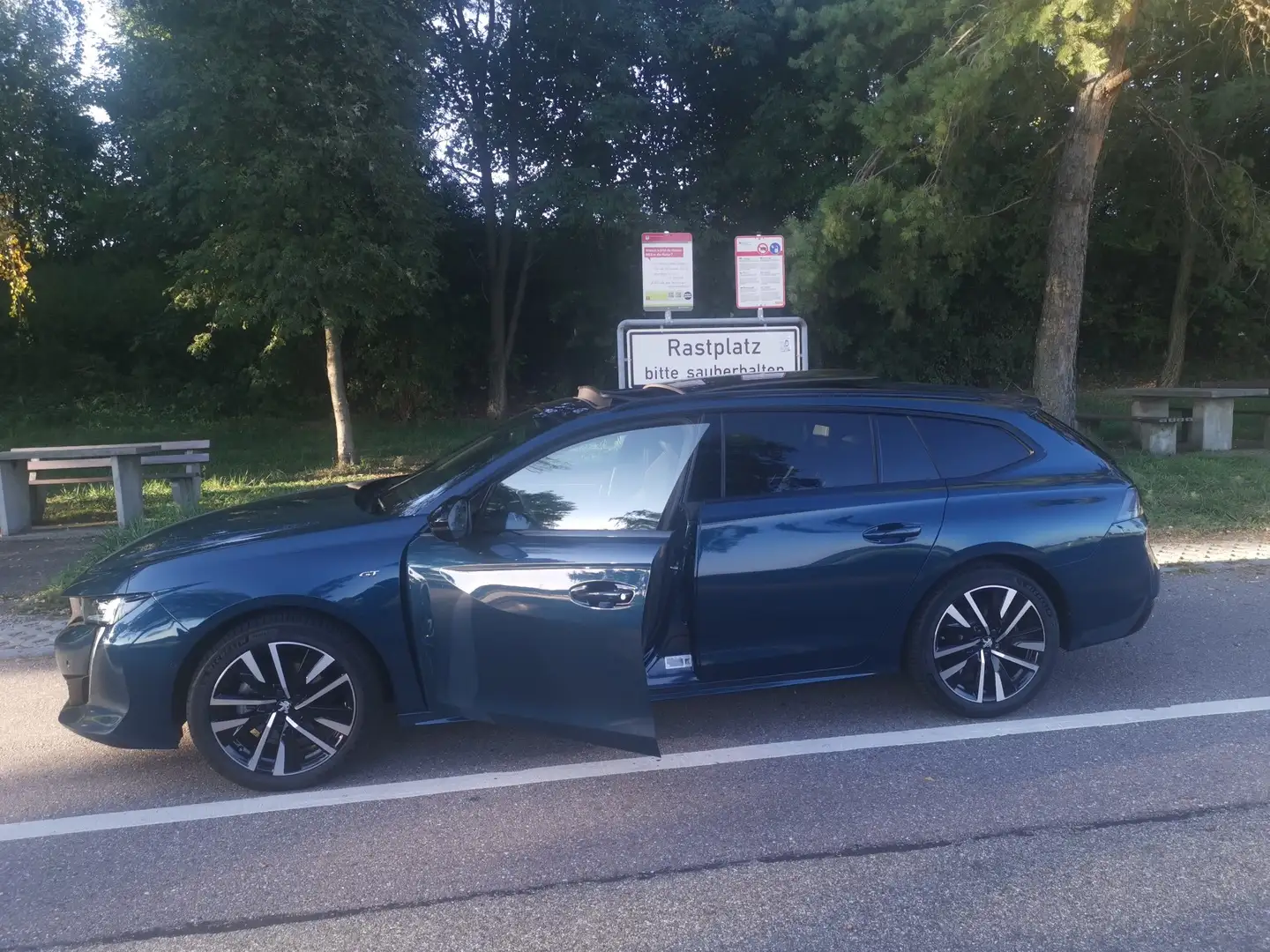 Peugeot 508 GT Blau - 2