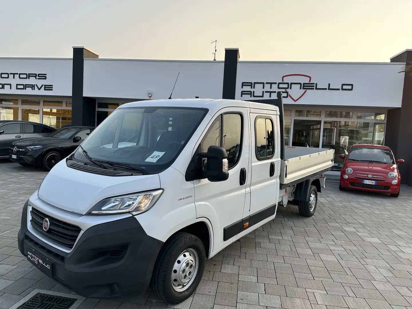 Fiat Ducato 2.3 JTD 130CV 7 POSTI DOPPIA CABINA Blanc - 1