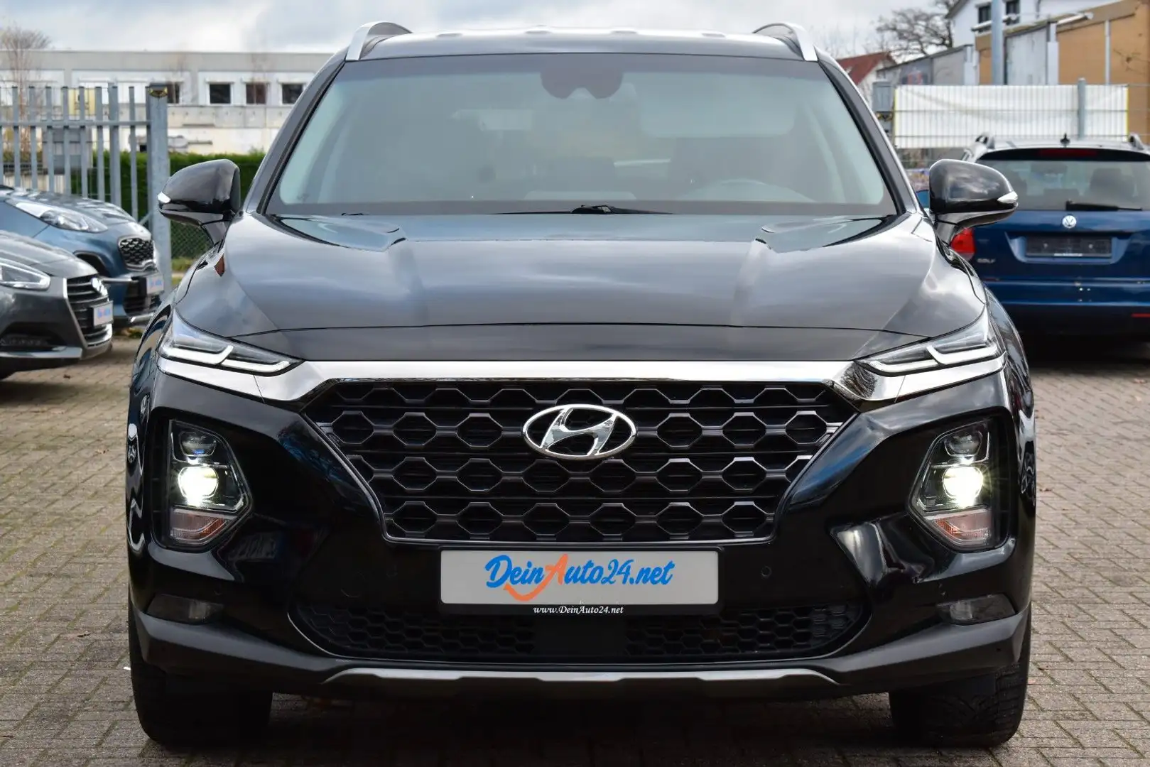 Hyundai SANTA FE Style 4WD AUT.| LED|ACC|Leder|Kamera|BT Schwarz - 2