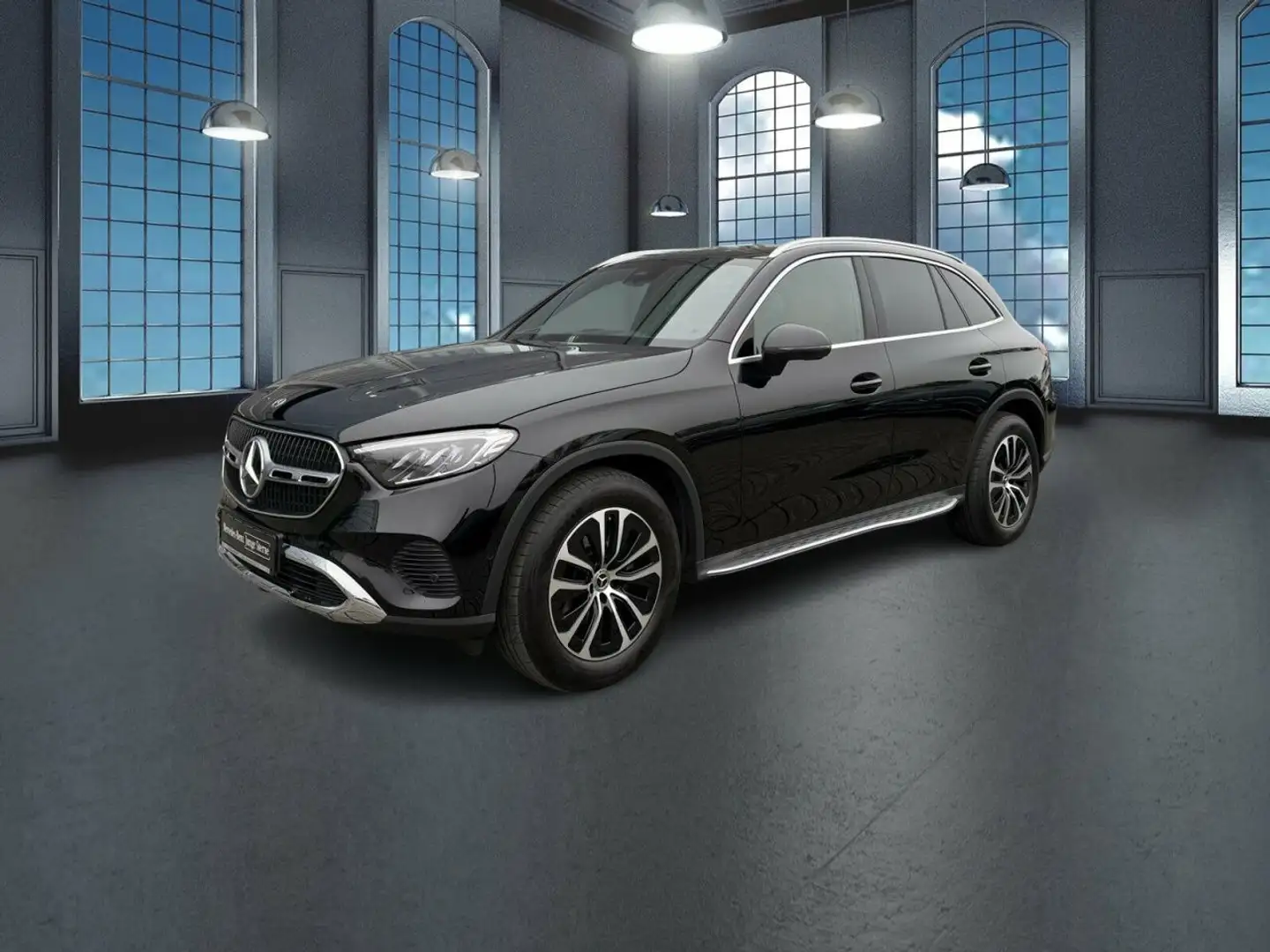 Mercedes-Benz GLC 200 4M AVANTGARDE+MEMORY+TOTW+AMBIENTE+AHK Schwarz - 2