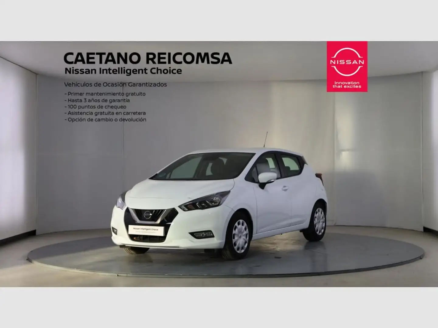 Nissan Micra IG-T Acenta Sprint 92 Blanco - 1