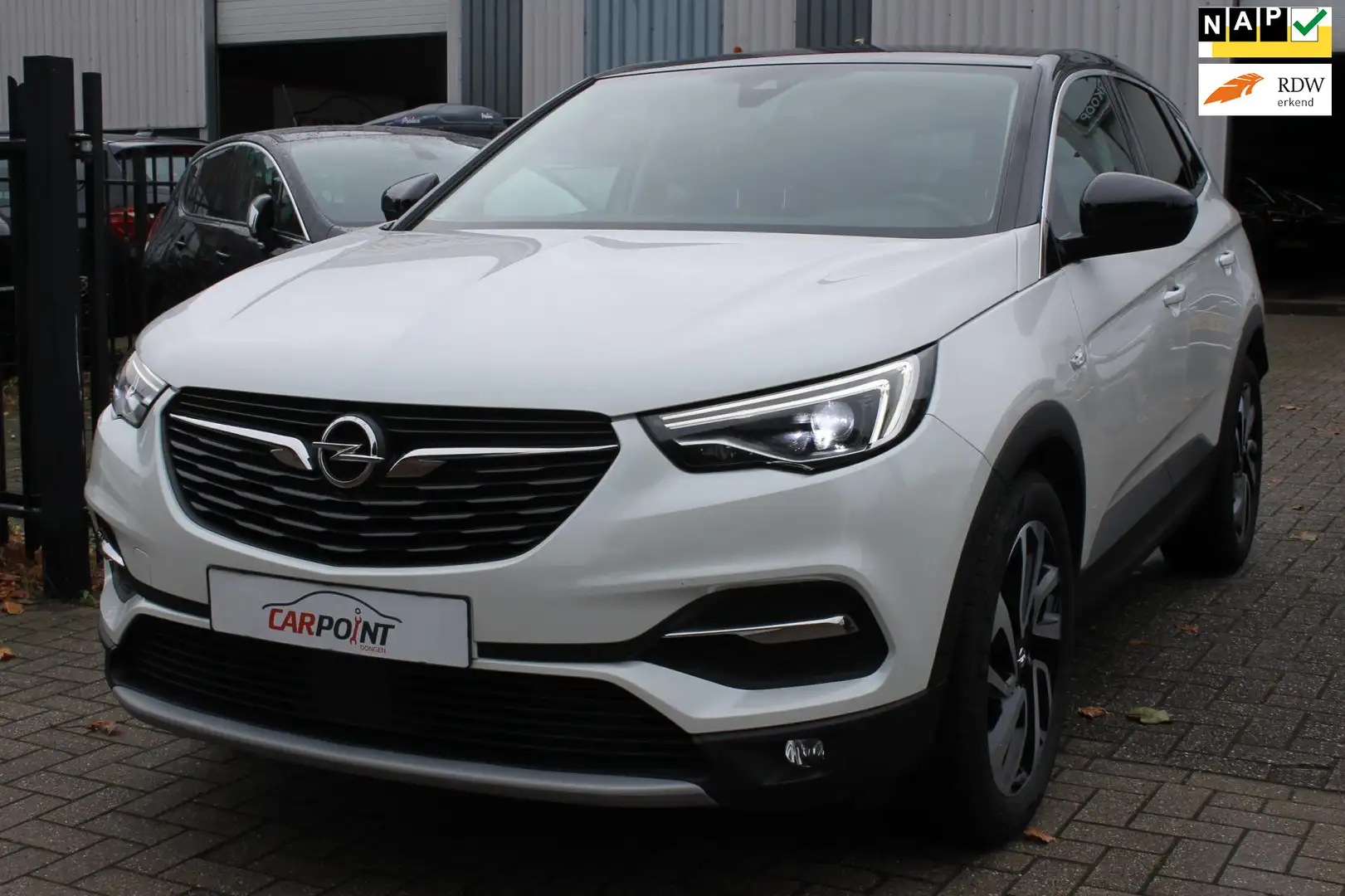 Opel Grandland X 1.2 Turbo Online Edition Navi Clima Keyless 19" Nw Wit - 1