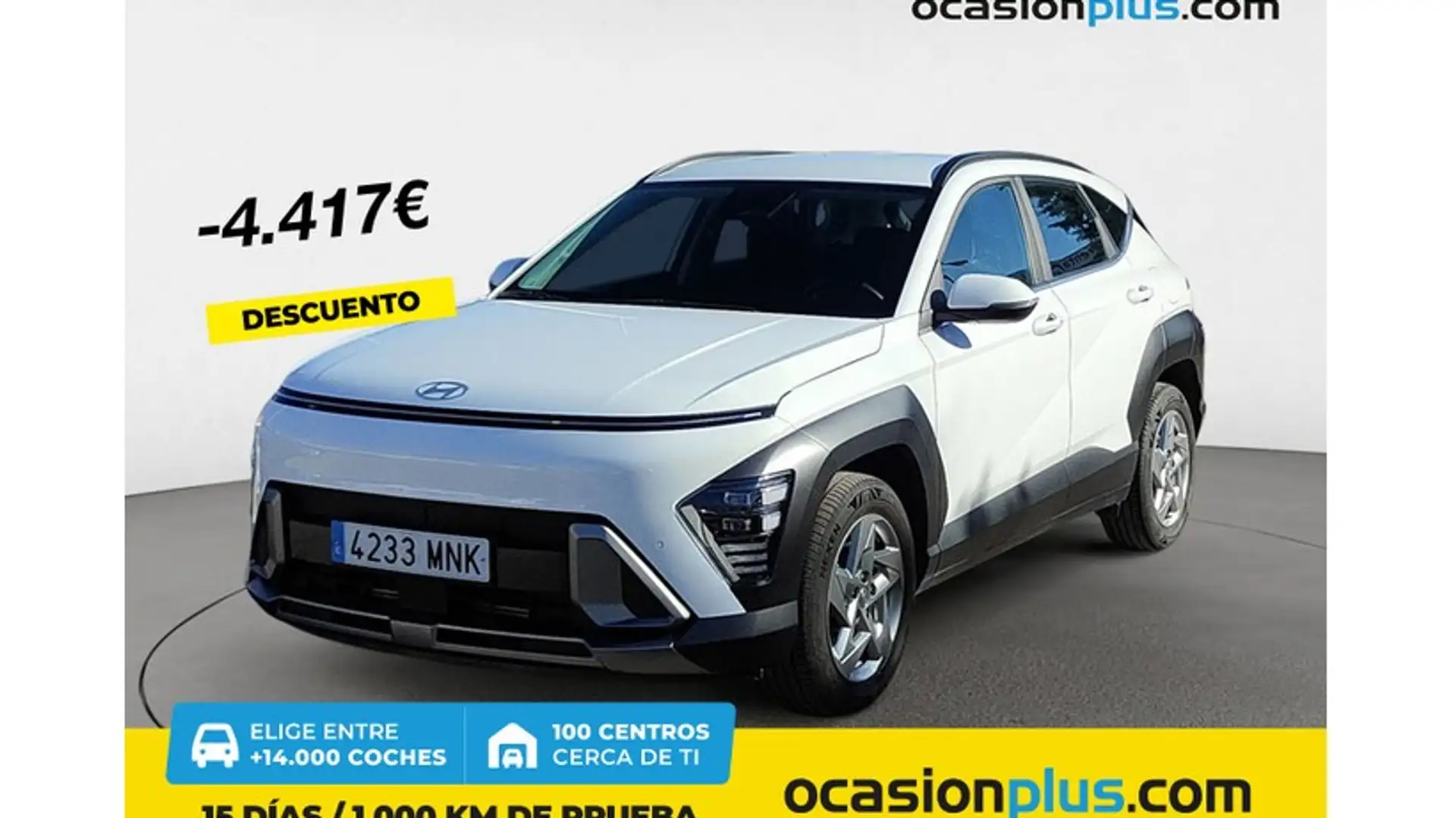 Hyundai KONA 1.0 TGDI Flexx 4x2 Blanco - 1