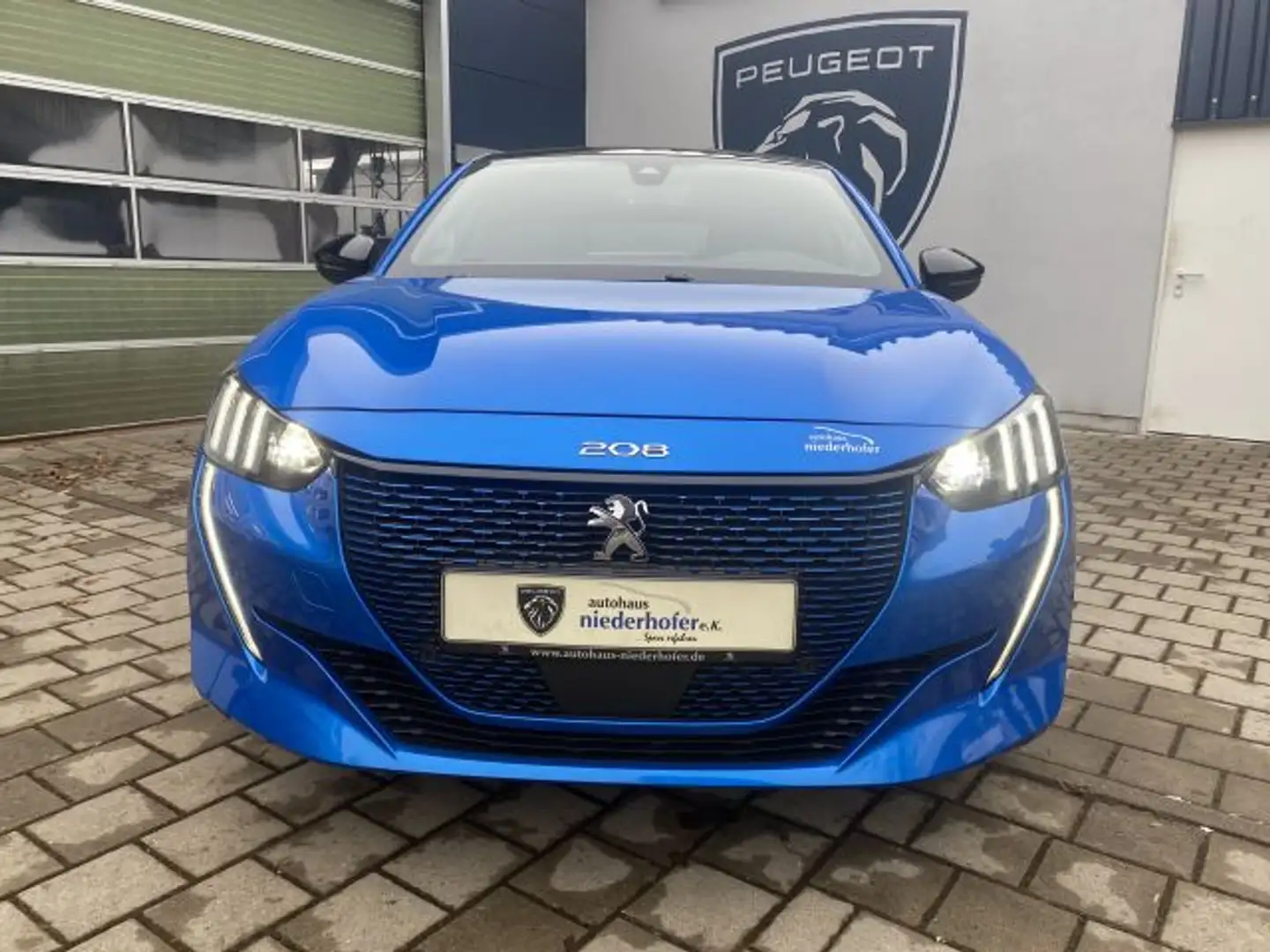 Peugeot 208 Elektromotor 136 GT Blau - 2